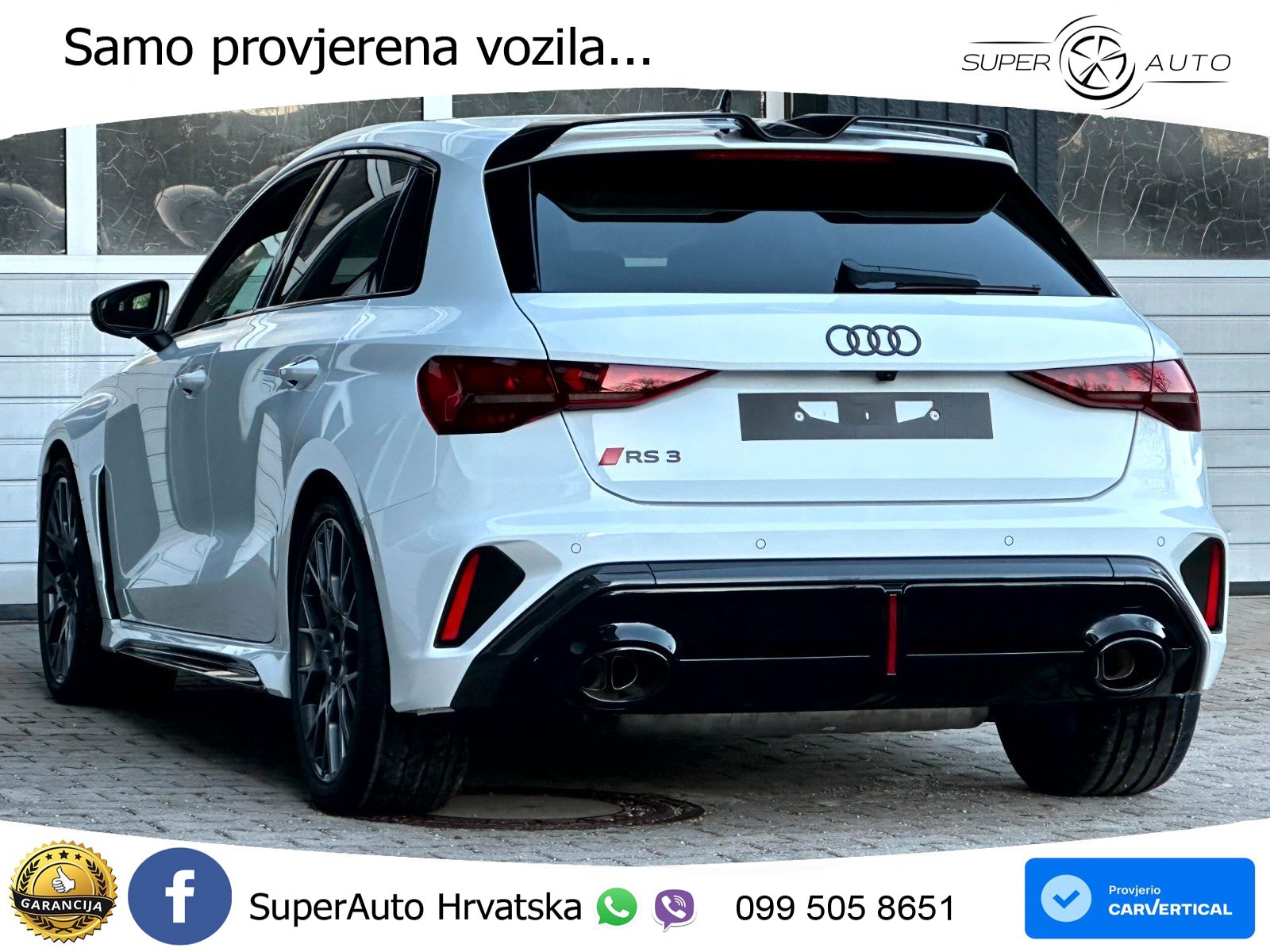 Audi RS3 Sportback 2.5 TFSI (400 KS) quattro S tronic LED+GR SJED+ACC
