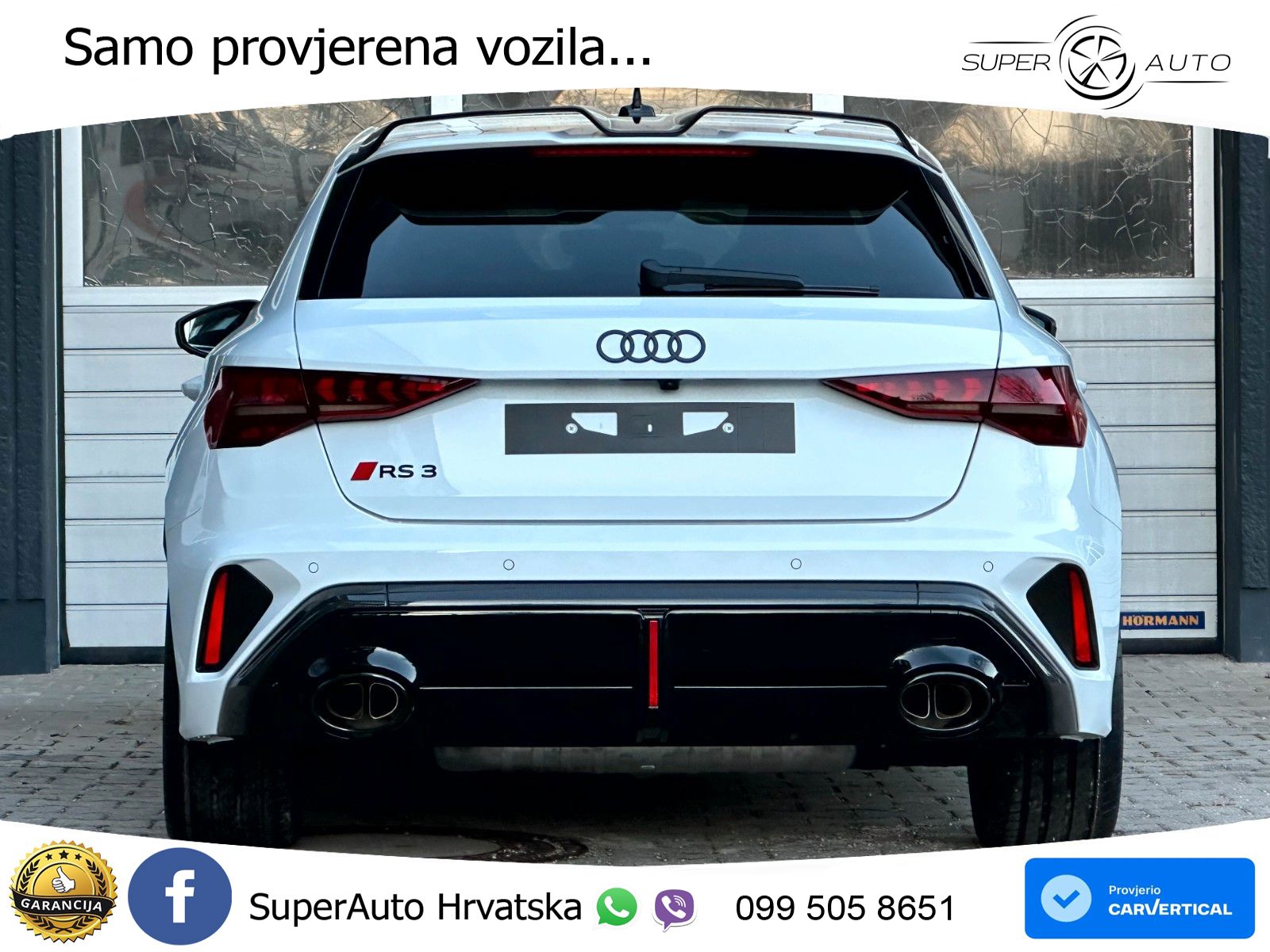 Audi RS3 Sportback 2.5 TFSI (400 KS) quattro S tronic LED+GR SJED+ACC