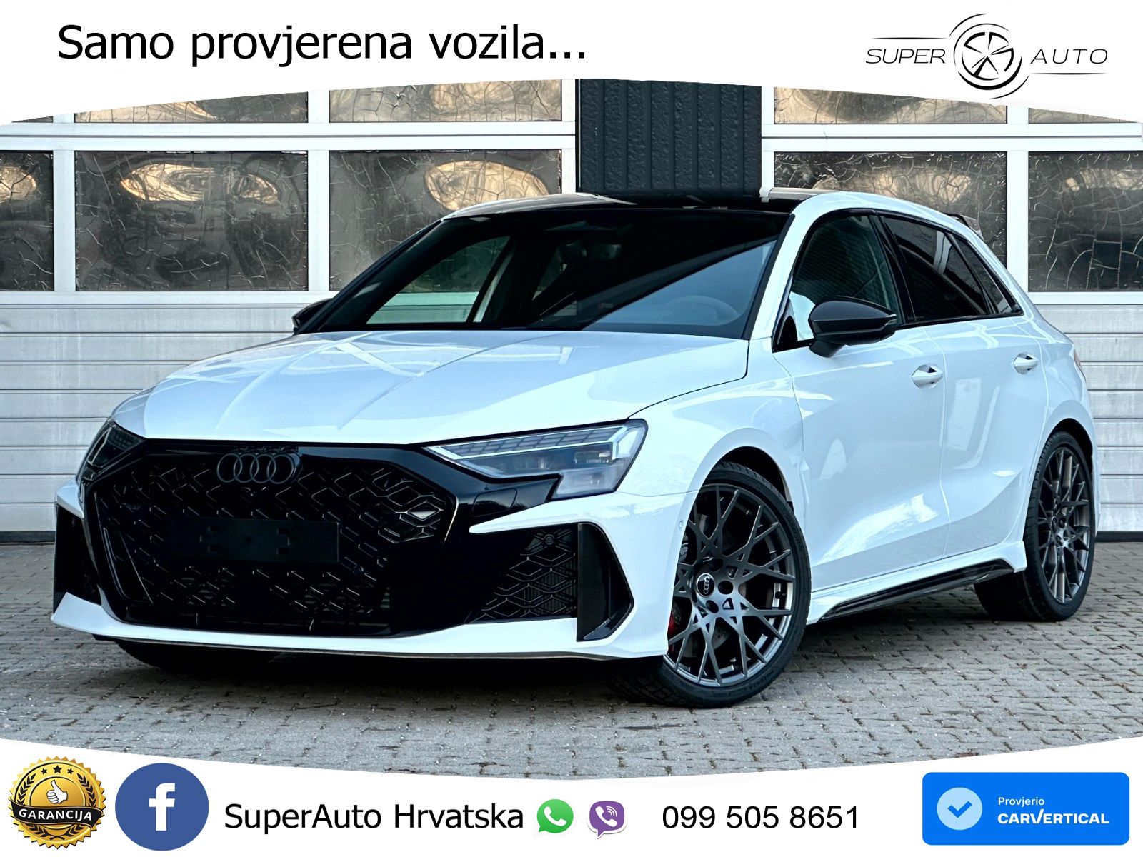 Audi RS3 Sportback 2.5 TFSI (400 KS) quattro S tronic LED+GR SJED+ACC