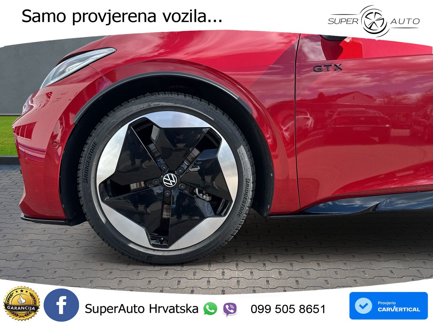 Volkswagen ID.3 GTX Performance 84 kWh (326 KS) LED+GR SJED+ACC