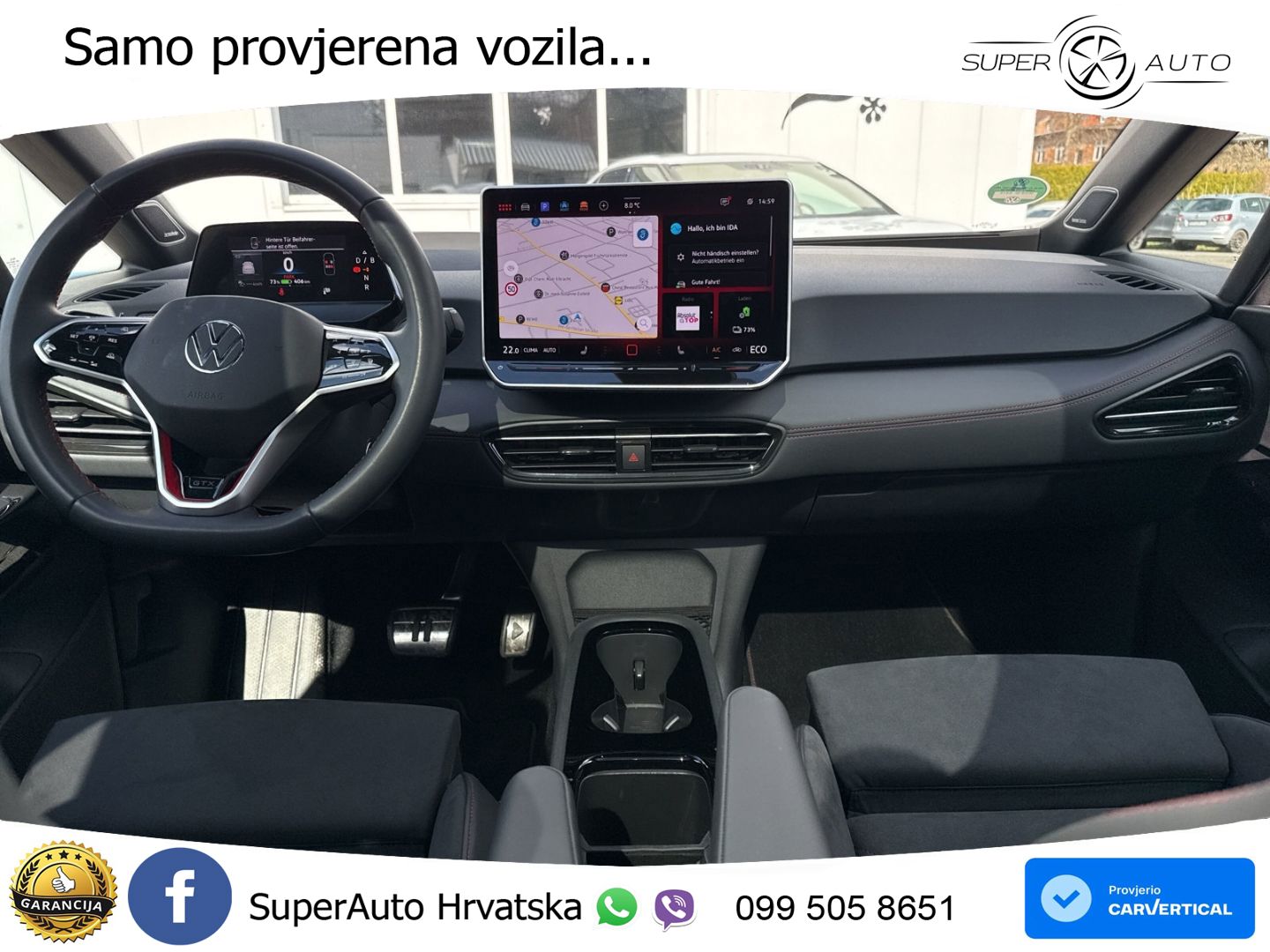 Volkswagen ID.3 GTX Performance 84 kWh (326 KS) LED+GR SJED+ACC