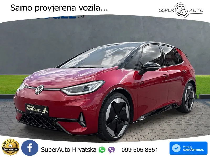 Volkswagen ID.3 GTX Performance 84 kWh (326 KS) LED+GR SJED+ACC