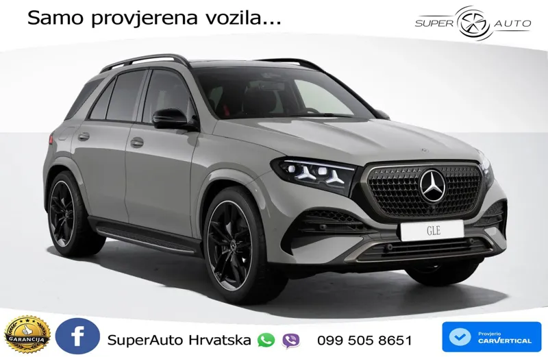 Mercedes GLE 450d (367 KS) EQ Boost 4MATIC 9G-TRONIC AMG LED+GR SJED+ACC