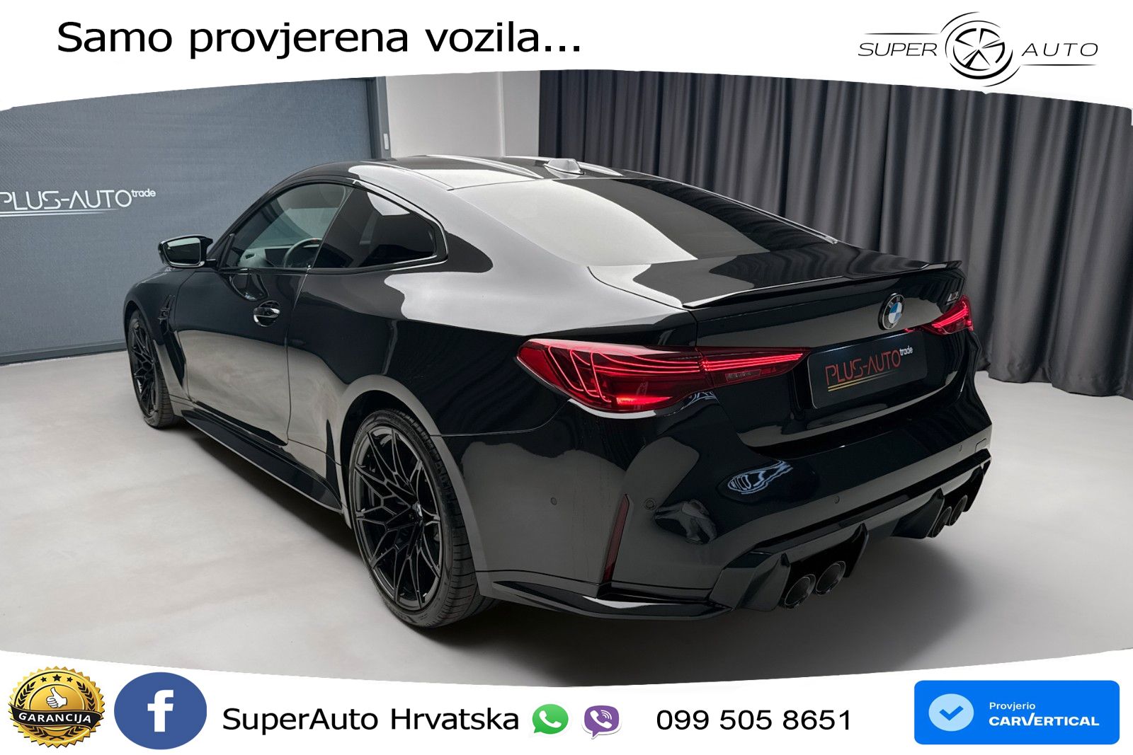 BMW M4 Competition 3.0 (510 KS) Steptronic LED+GR SJED+ACC