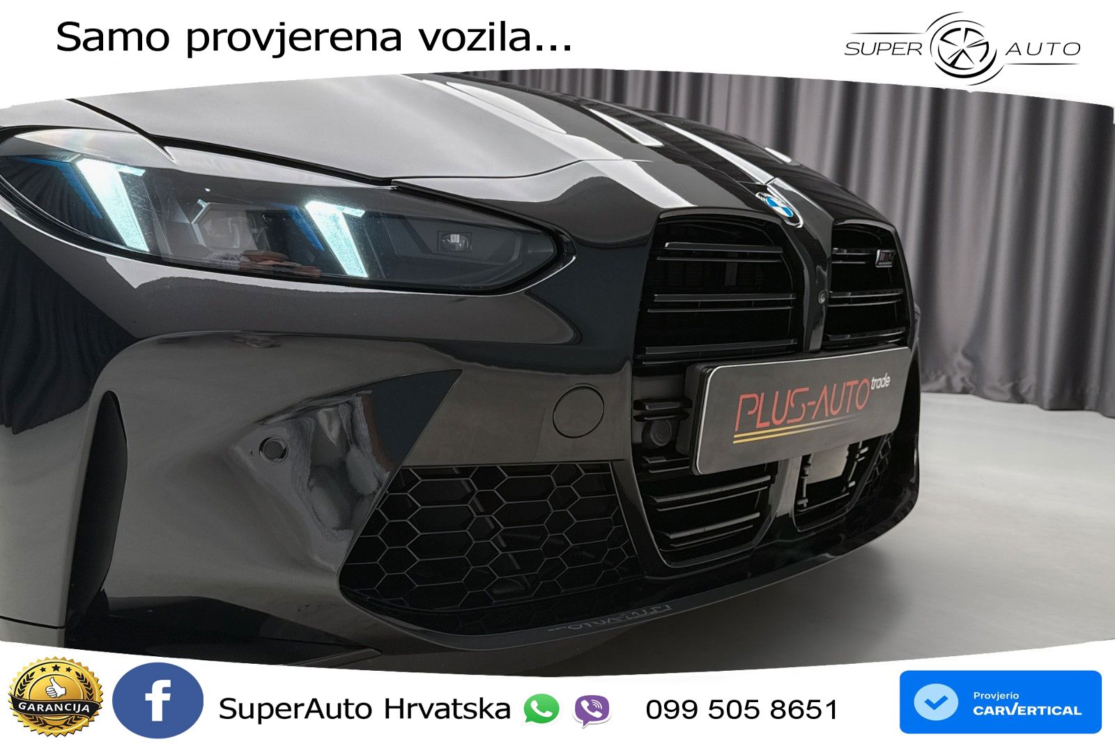 BMW M4 Competition 3.0 (510 KS) Steptronic LED+GR SJED+ACC