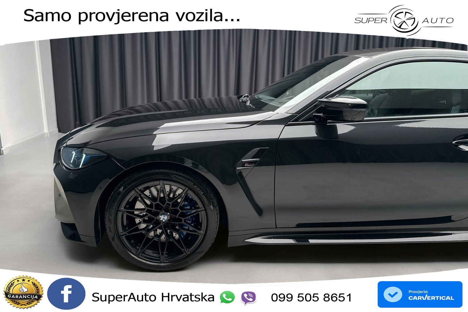 BMW M4 Competition 3.0 (510 KS) Steptronic LED+GR SJED+ACC