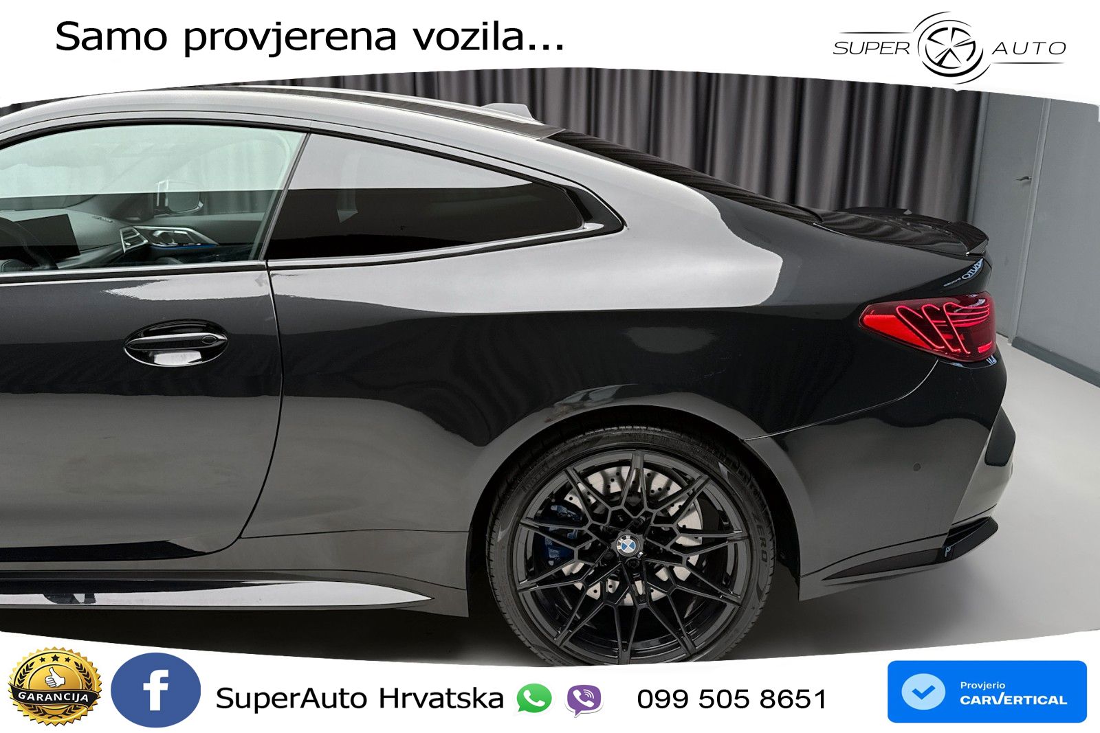 BMW M4 Competition 3.0 (510 KS) Steptronic LED+GR SJED+ACC