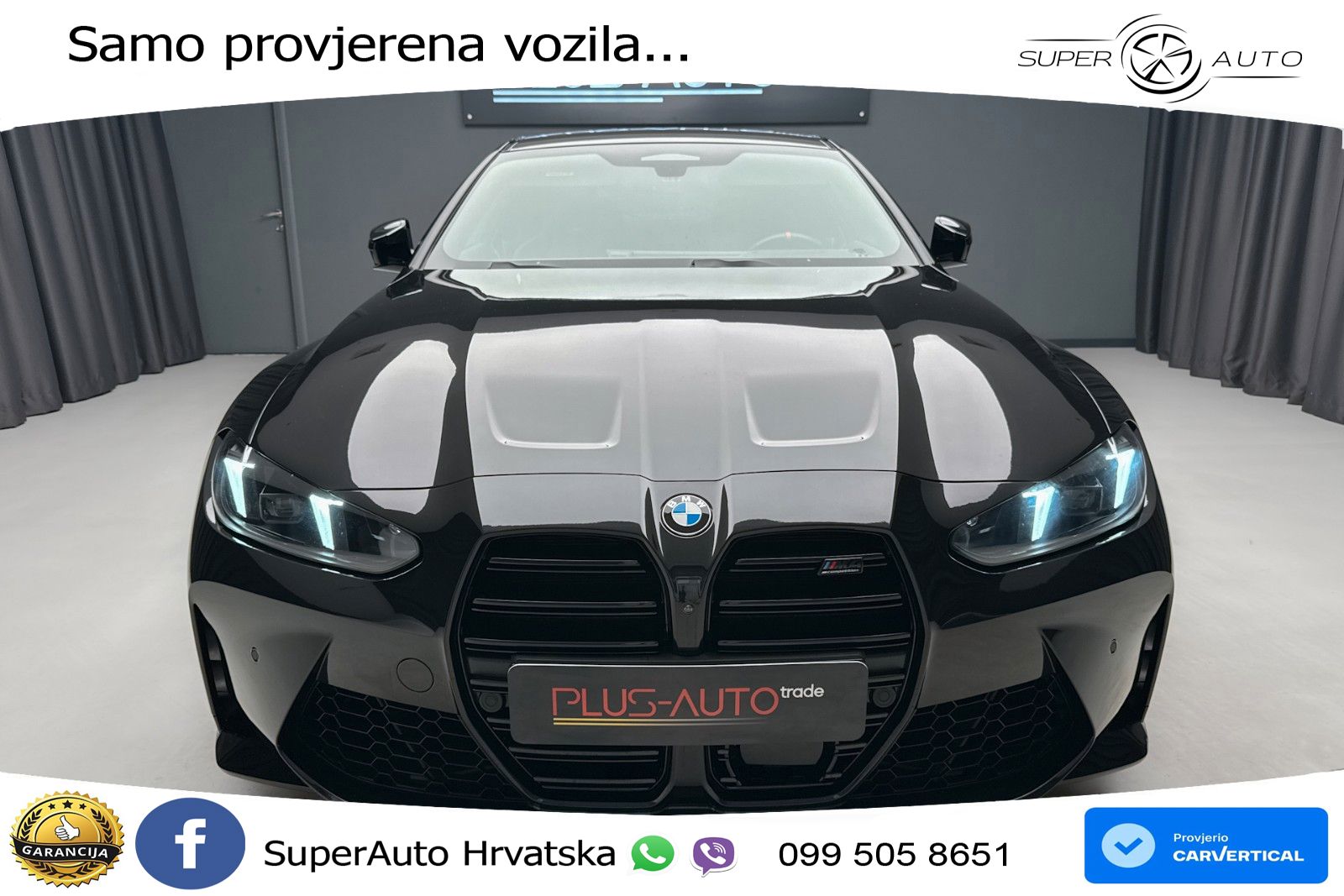 BMW M4 Competition 3.0 (510 KS) Steptronic LED+GR SJED+ACC