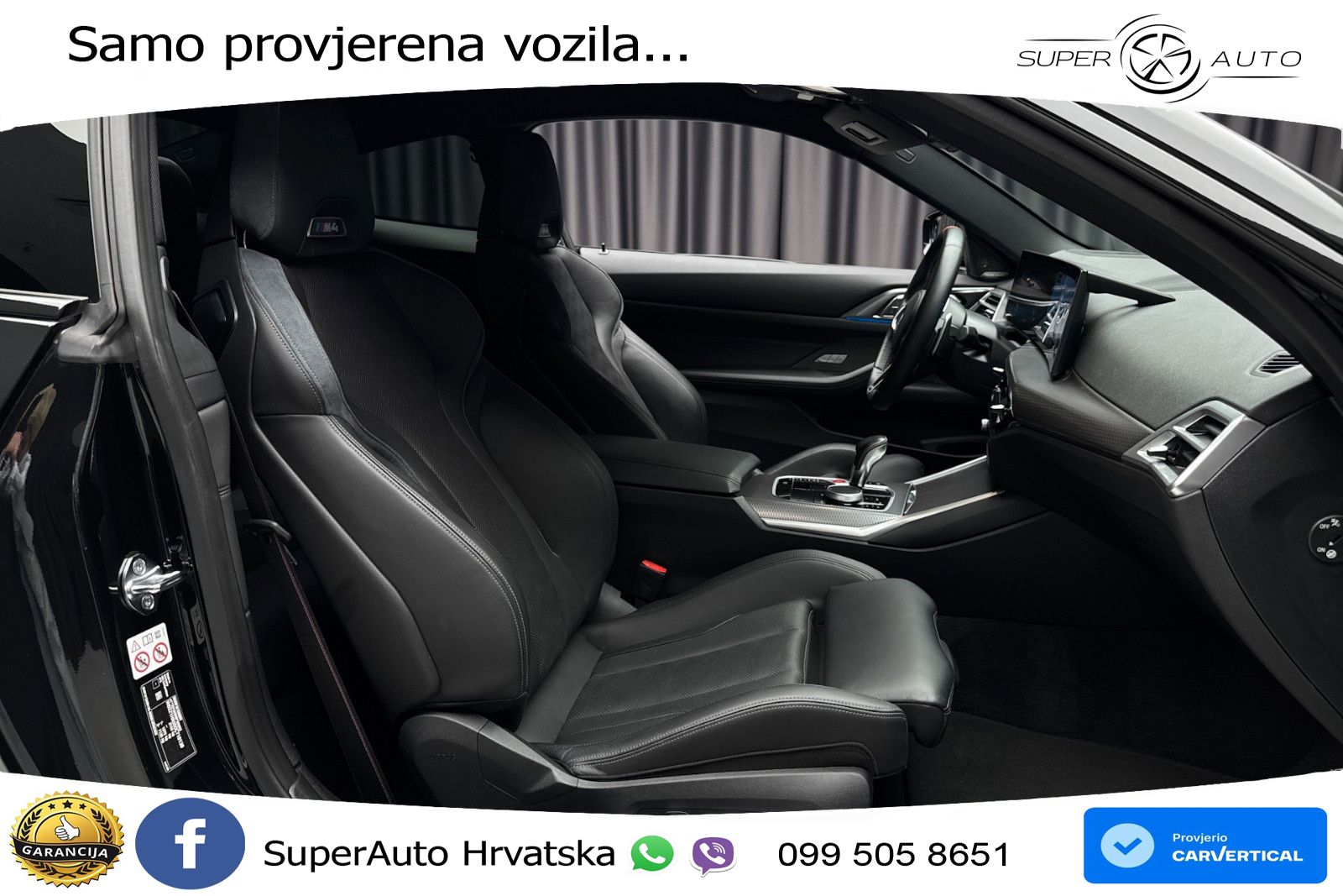 BMW M4 Competition 3.0 (510 KS) Steptronic LED+GR SJED+ACC
