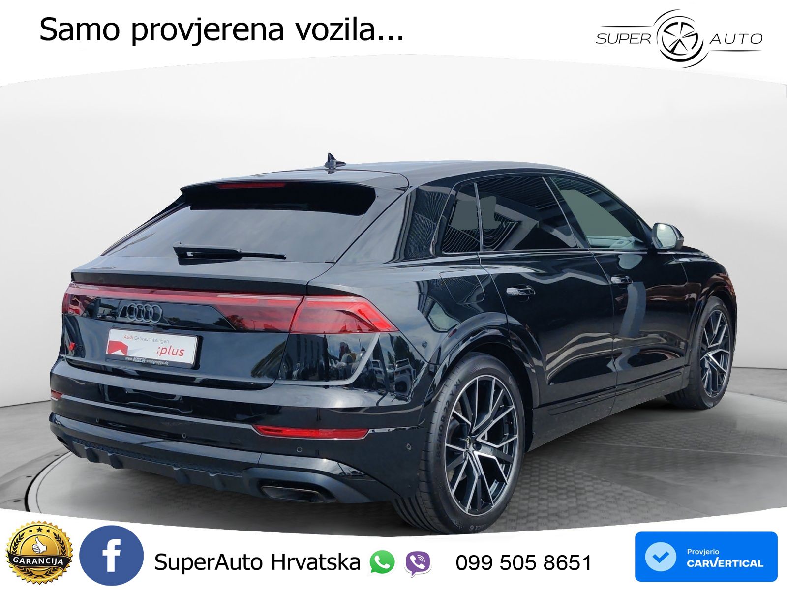 Audi Q8 50 TDI V6 (286 KS) quattro Tiptronic