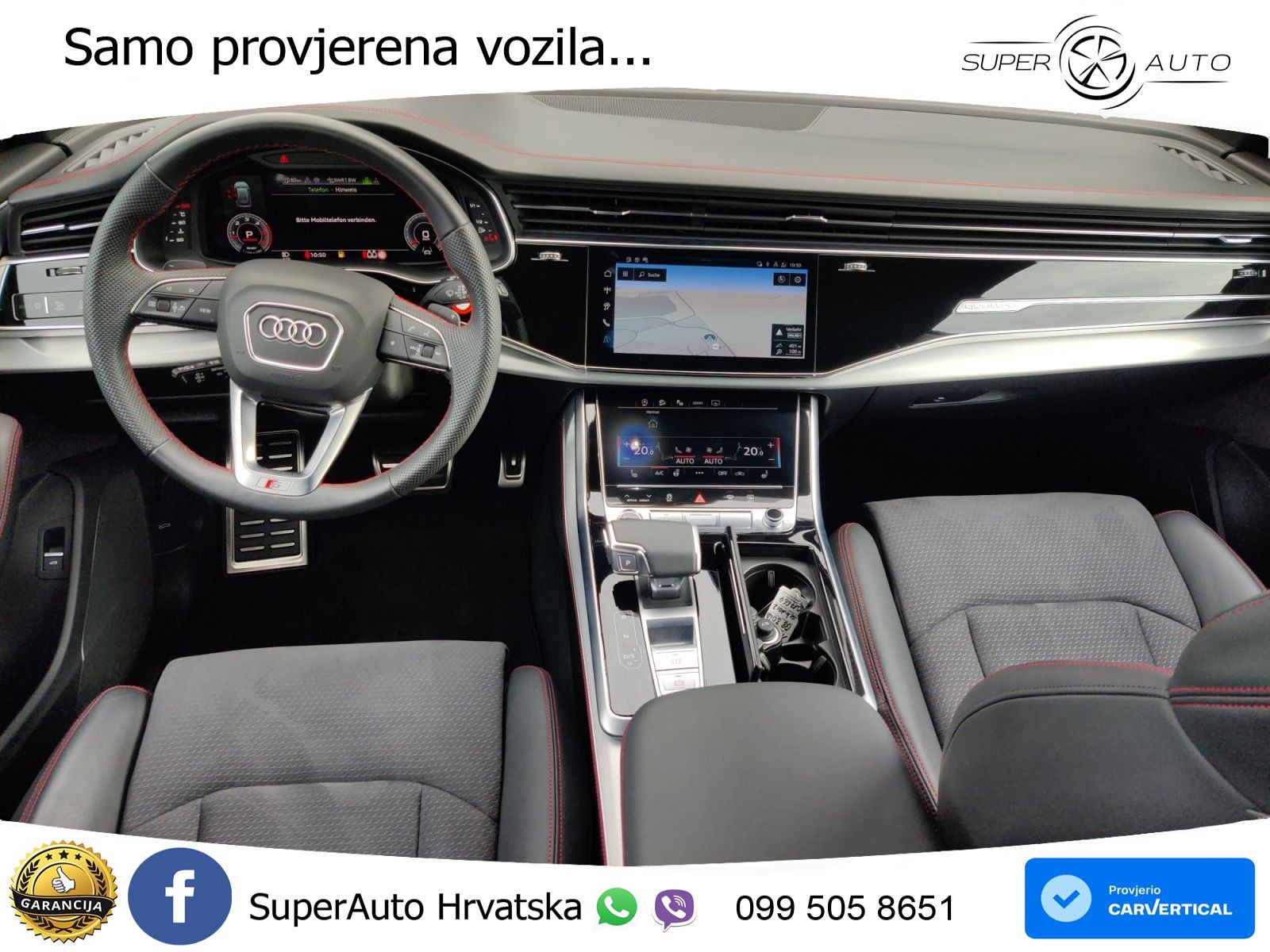 Audi Q8 50 TDI V6 (286 KS) quattro Tiptronic