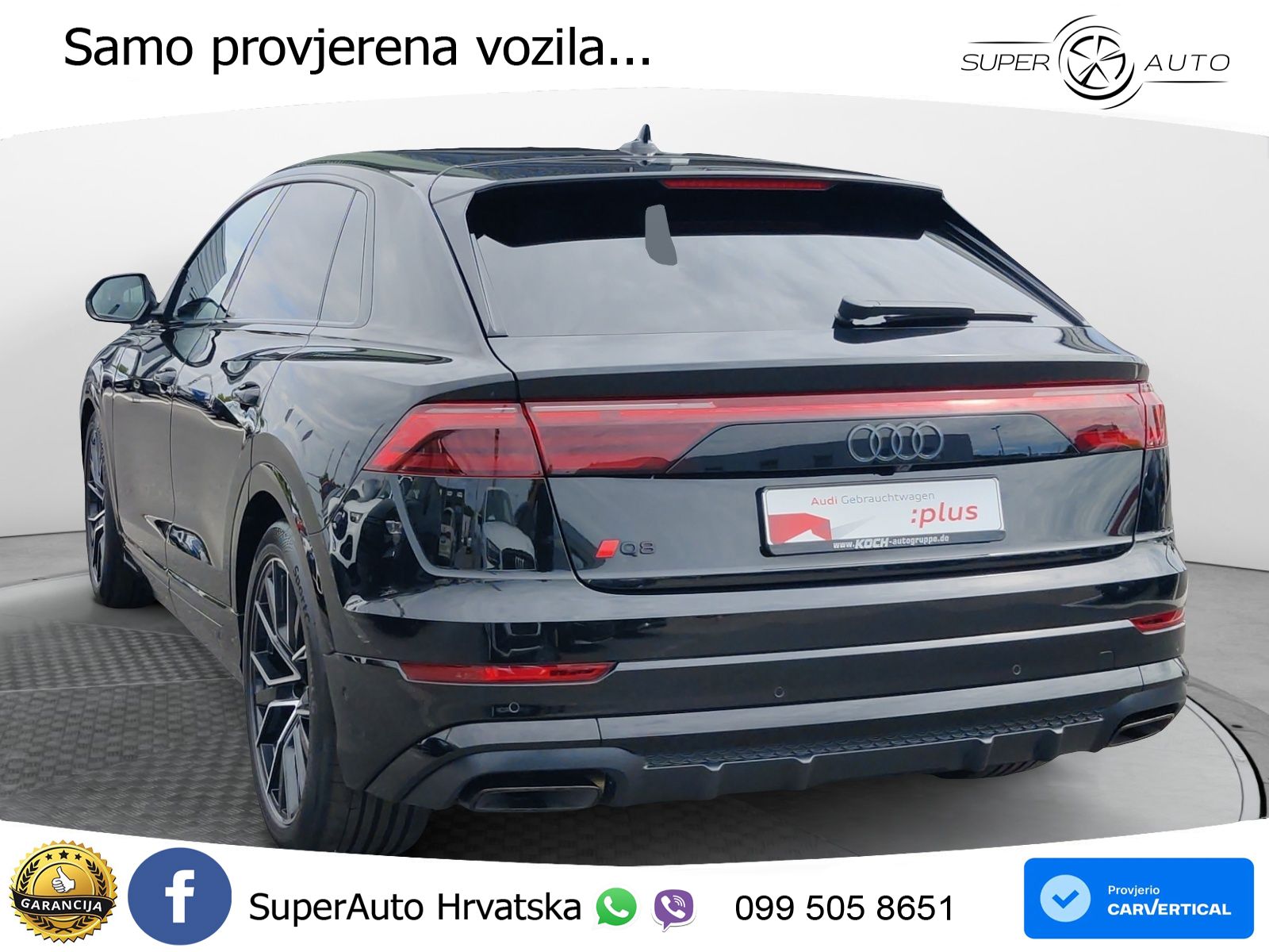 Audi Q8 50 TDI V6 (286 KS) quattro Tiptronic