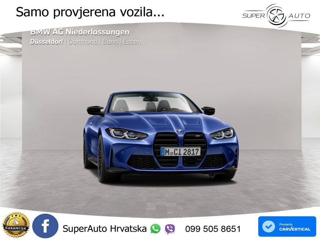 BMW M4 Convertible Competition 3.0 (510 KS) xDrive Steptronic