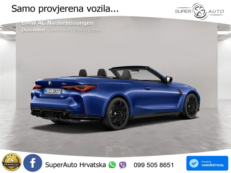 BMW M4 Convertible Competition 3.0 (510 KS) xDrive Steptronic
