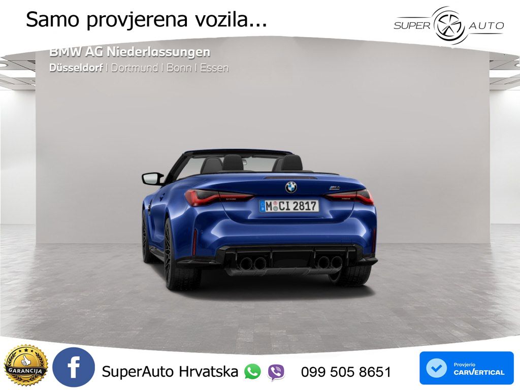 BMW M4 Convertible Competition 3.0 (510 KS) xDrive Steptronic