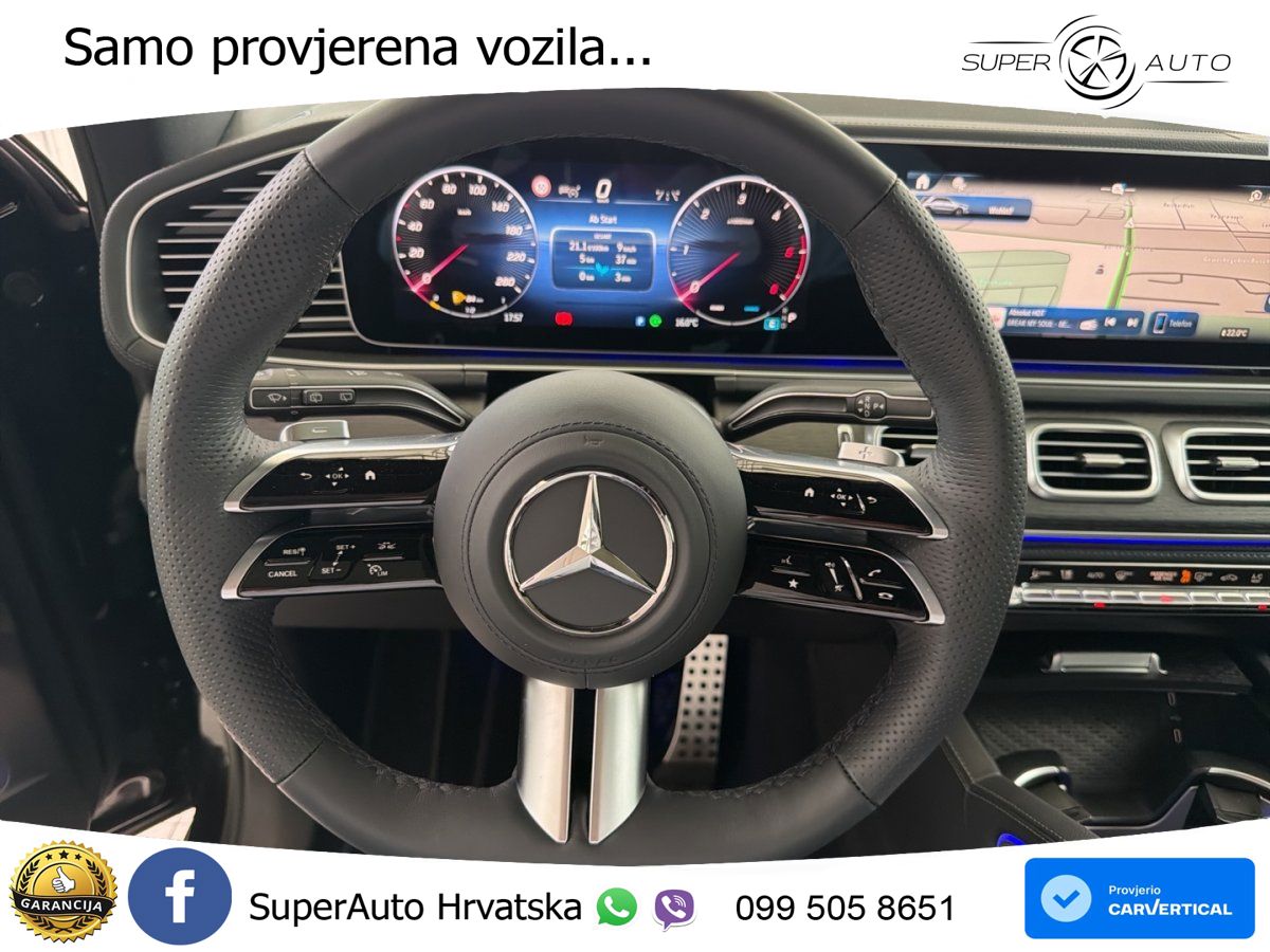 Mercedes GLE 450d (367 KS) EQ Boost 4MATIC 9G-TRONIC AMG LED+GR SJED+ACC