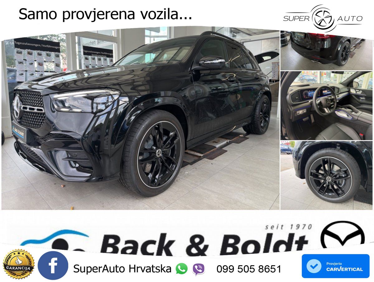 Mercedes GLE 450d (367 KS) EQ Boost 4MATIC 9G-TRONIC AMG LED+GR SJED+ACC