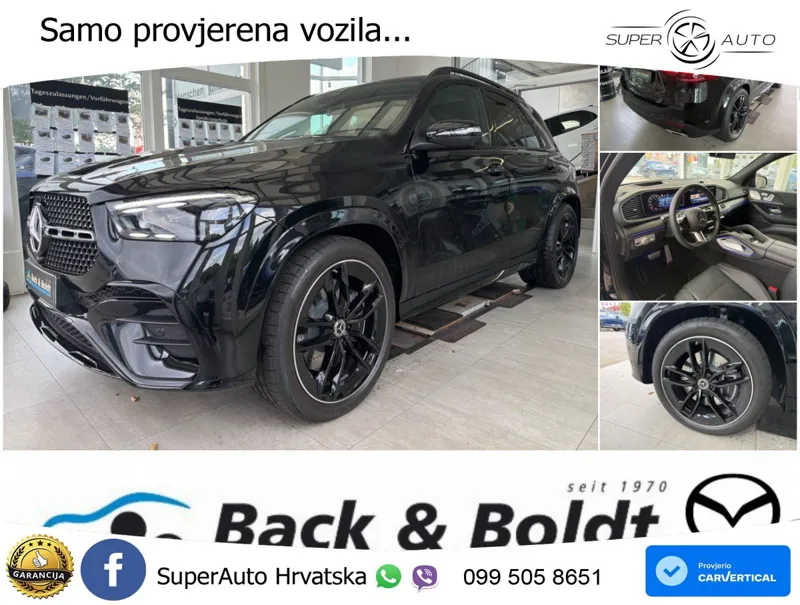 Mercedes GLE 450d (367 KS) EQ Boost 4MATIC 9G-TRONIC AMG LED+GR SJED+ACC