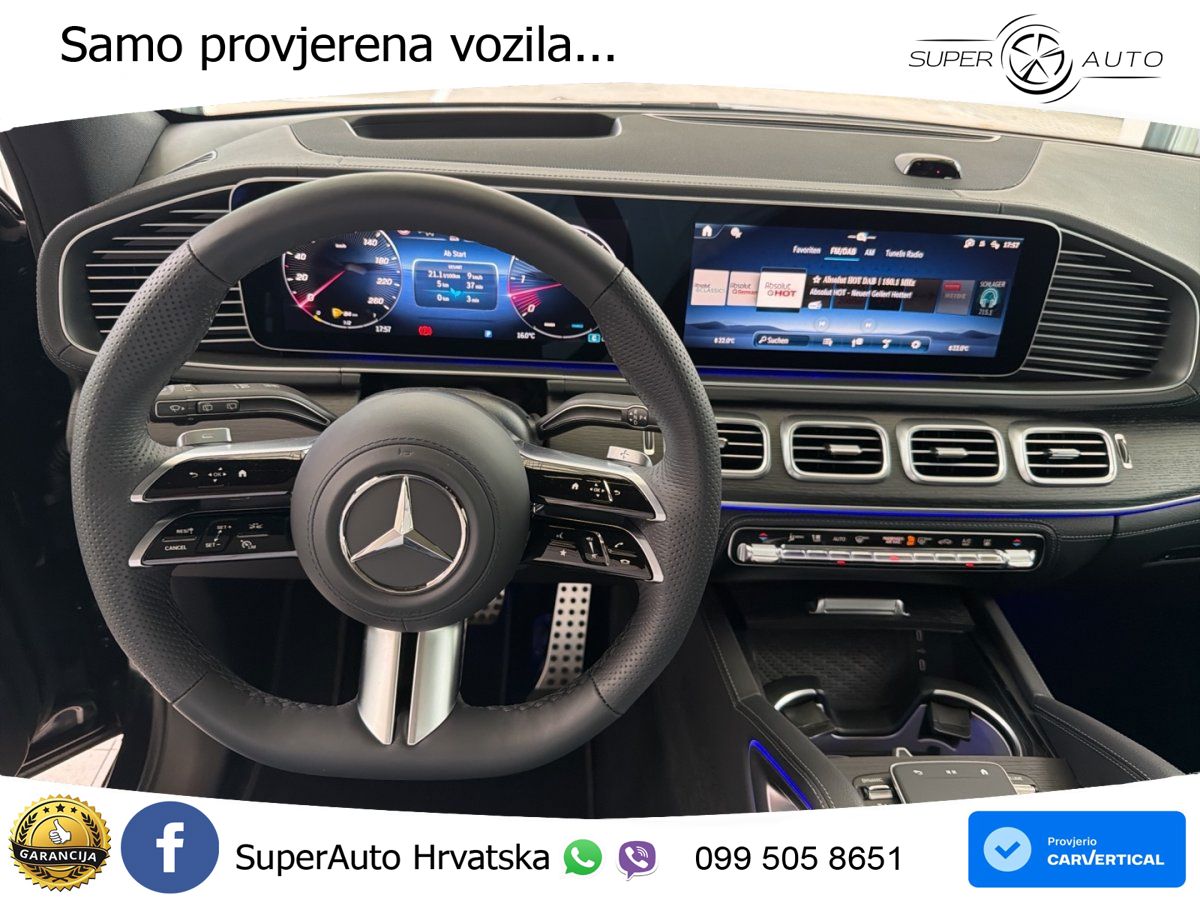 Mercedes GLE 450d (367 KS) EQ Boost 4MATIC 9G-TRONIC AMG LED+GR SJED+ACC