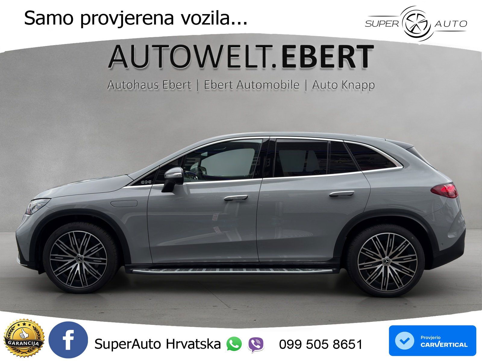 Mercedes EQE SUV 500 105 kWh (408 KS) 4MATIC
