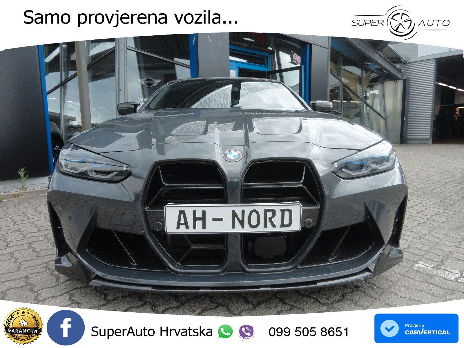 BMW M4 Competition 3.0 (510 KS) Steptronic LED+GR SJED+ACC