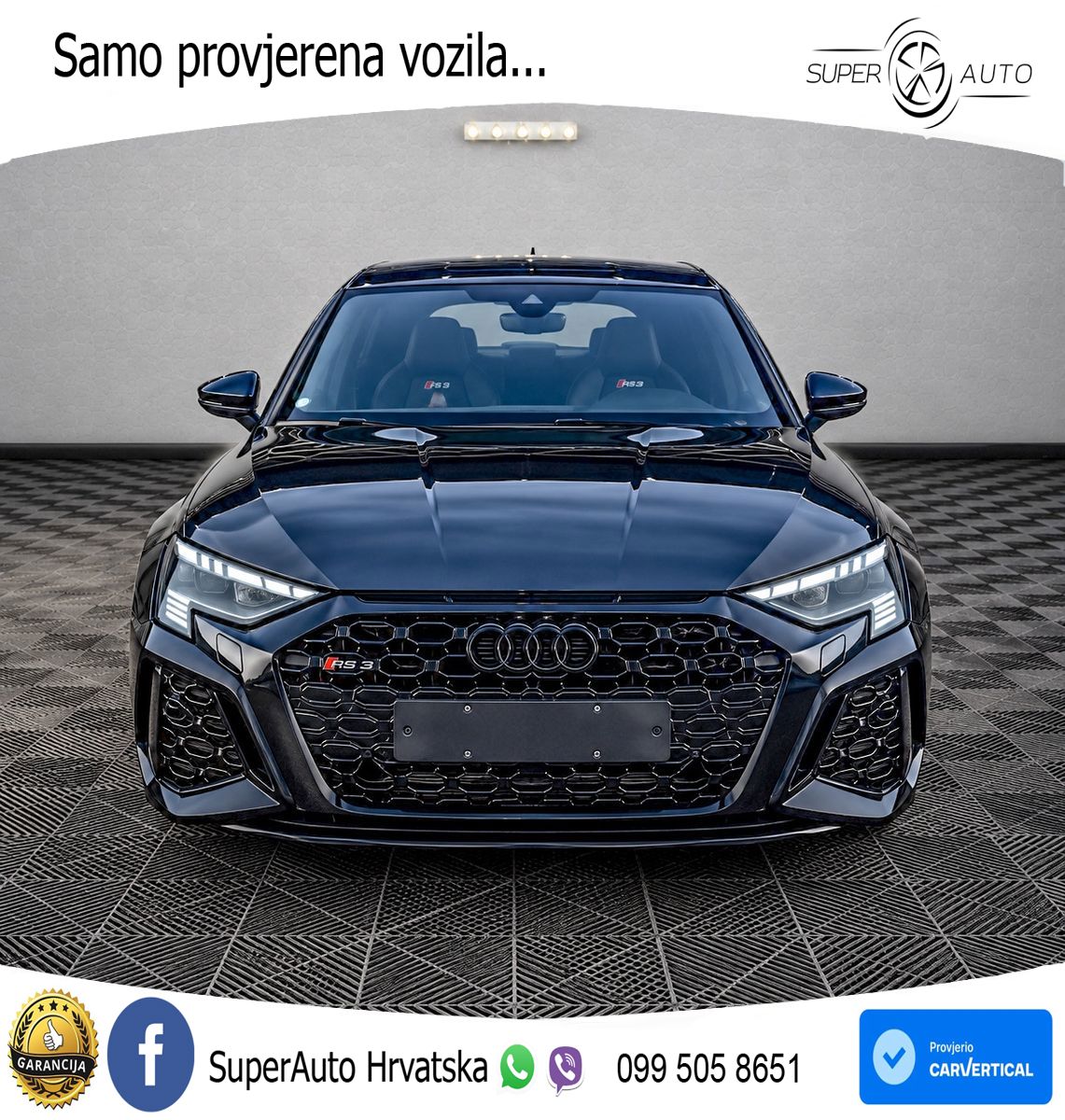 Audi RS3 Sportback 2.5 TFSI (400 KS) quattro S tronic LED+GR SJED+ACC