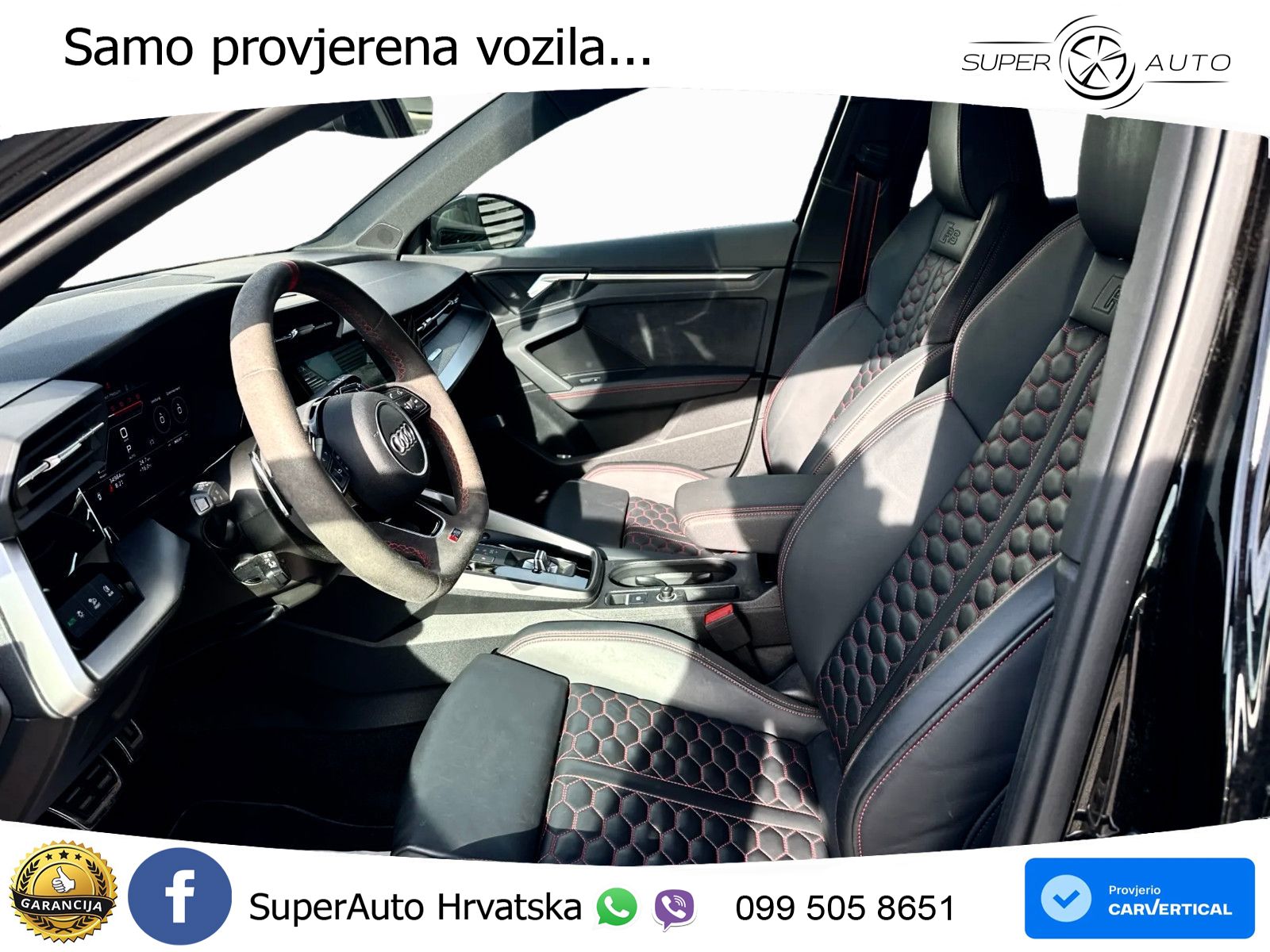 Audi RS3 Sportback 2.5 TFSI (400 KS) quattro S tronic LED+GR SJED+ACC