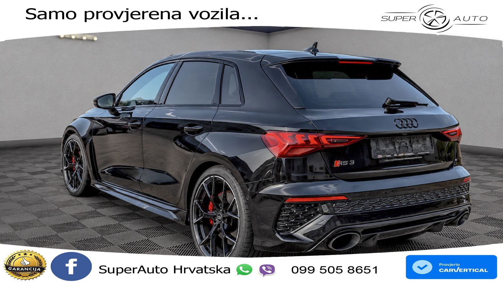 Audi RS3 Sportback 2.5 TFSI (400 KS) quattro S tronic LED+GR SJED+ACC