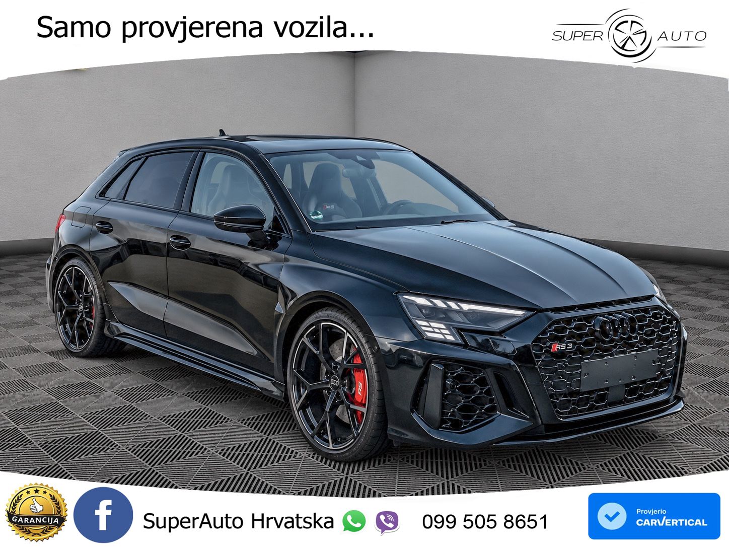 Audi RS3 Sportback 2.5 TFSI (400 KS) quattro S tronic LED+GR SJED+ACC