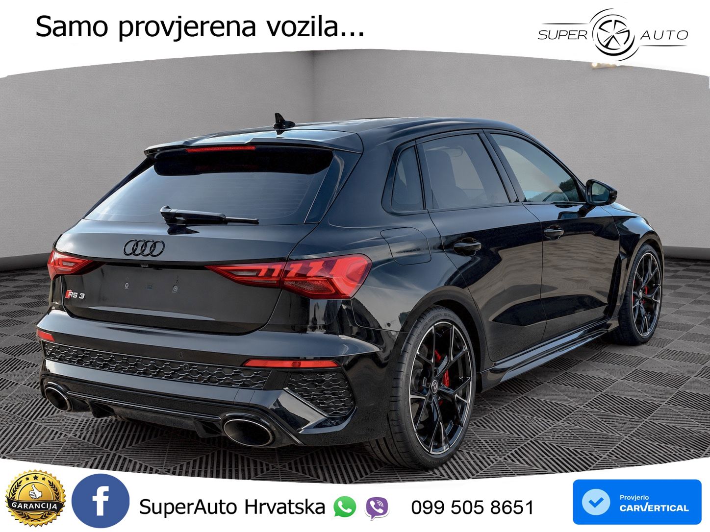 Audi RS3 Sportback 2.5 TFSI (400 KS) quattro S tronic LED+GR SJED+ACC