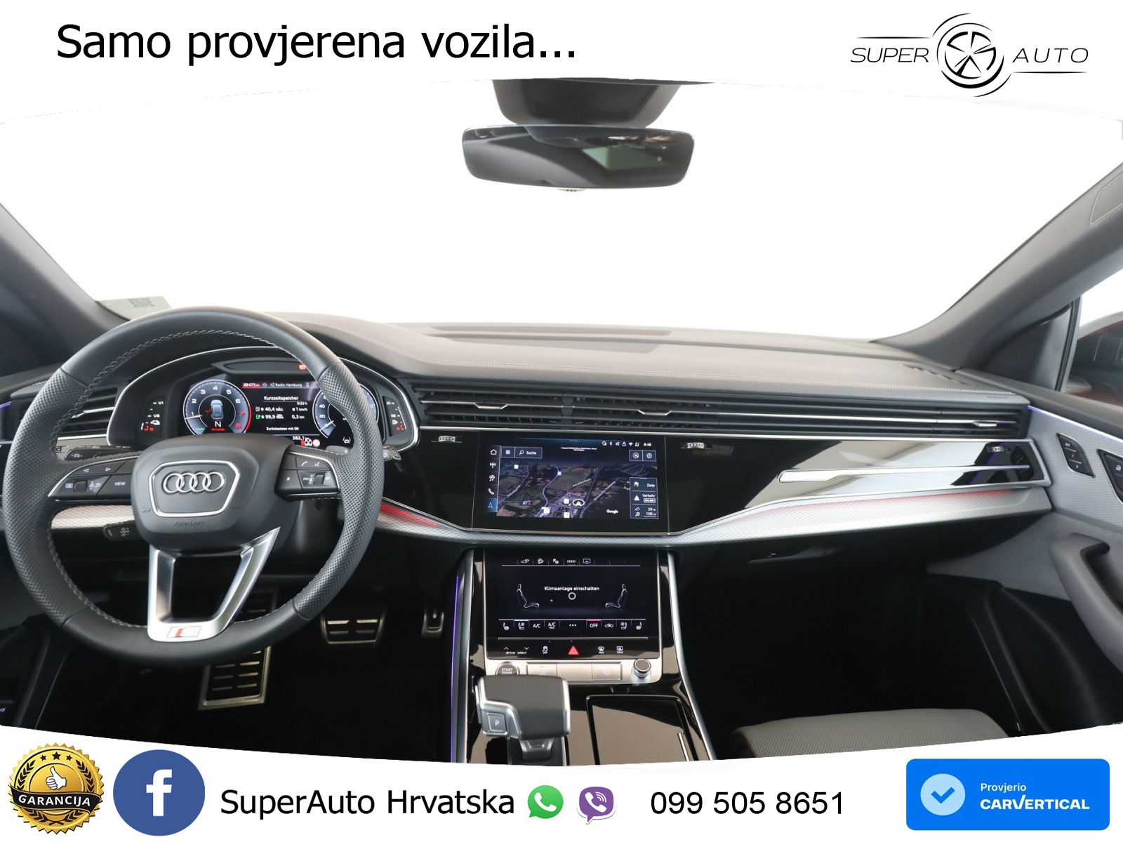 Audi Q8 60 TFSIe V6 (490 KS) quattro Tiptronic