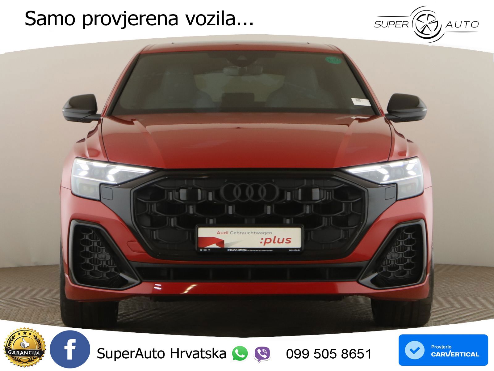 Audi Q8 60 TFSIe V6 (490 KS) quattro Tiptronic