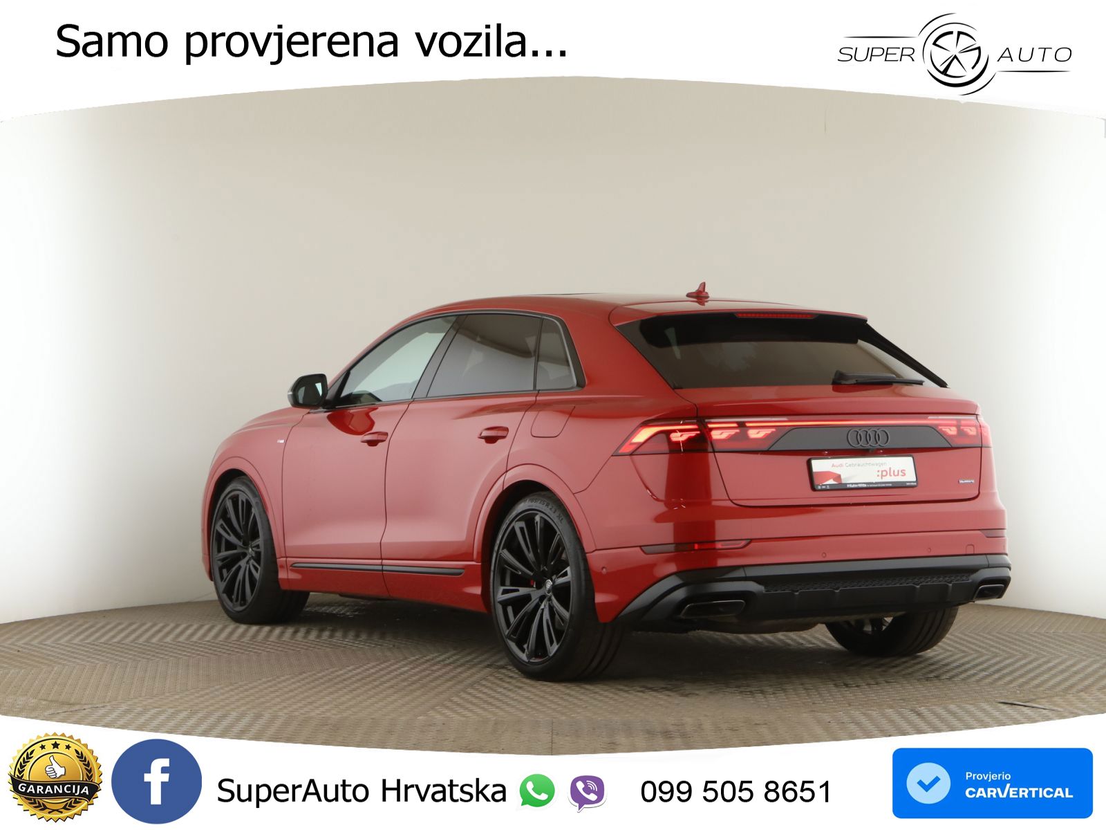 Audi Q8 60 TFSIe V6 (490 KS) quattro Tiptronic