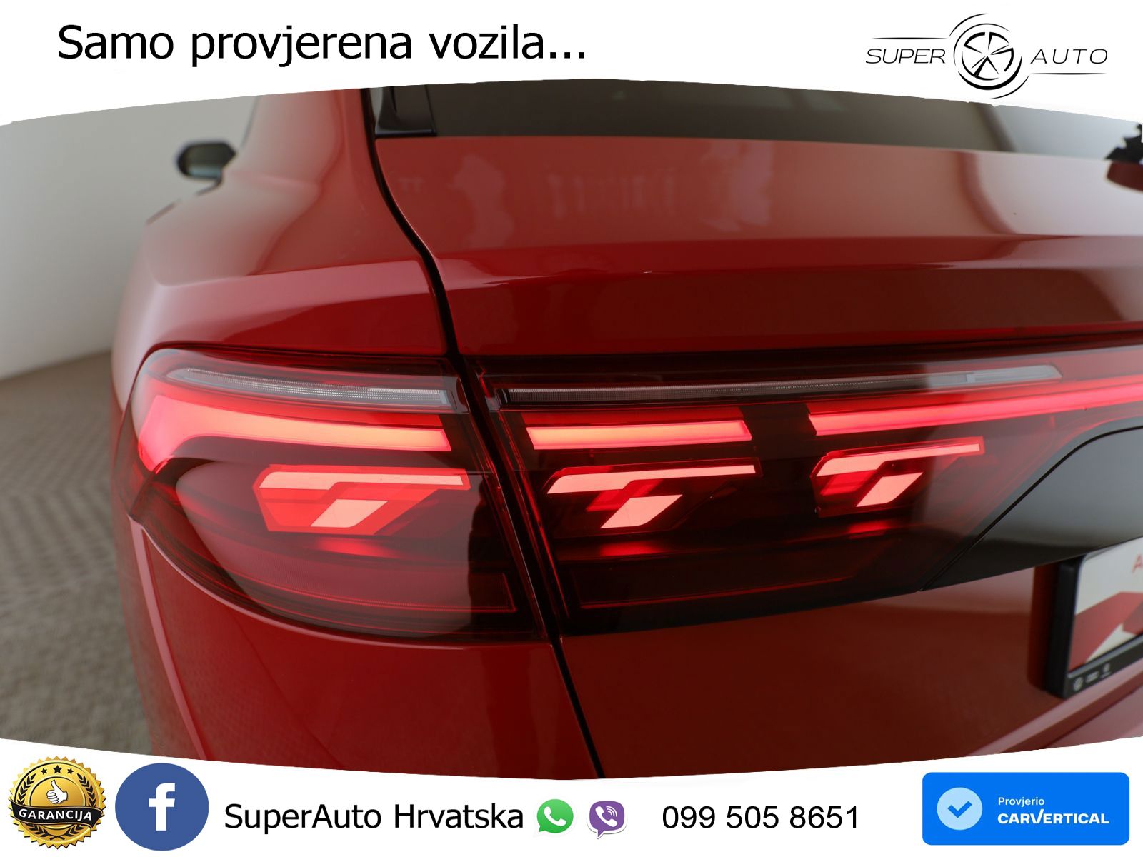 Audi Q8 60 TFSIe V6 (490 KS) quattro Tiptronic