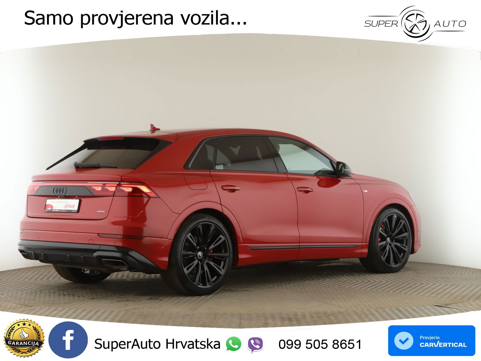 Audi Q8 60 TFSIe V6 (490 KS) quattro Tiptronic