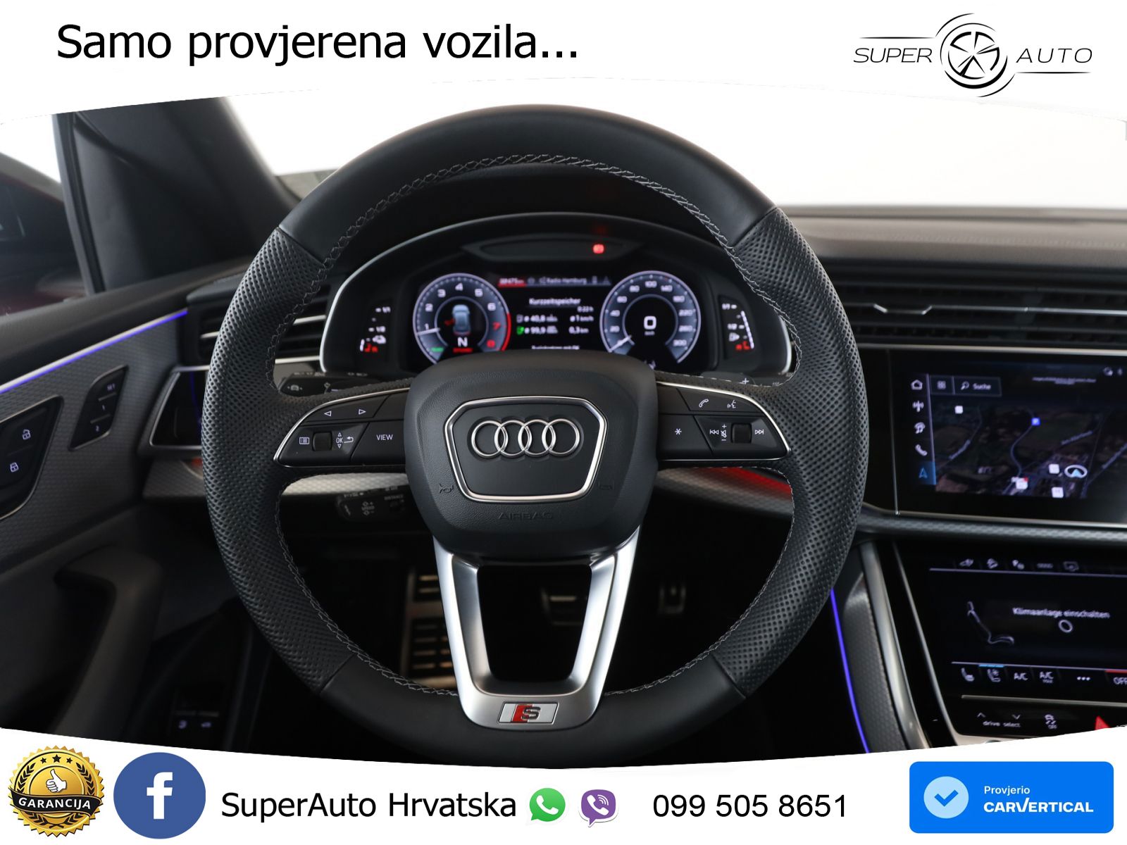 Audi Q8 60 TFSIe V6 (490 KS) quattro Tiptronic