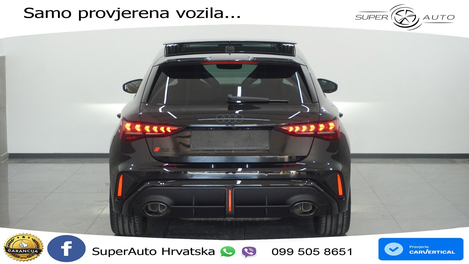 Audi RS3 Sportback 2.5 TFSI (400 KS) quattro S tronic LED+GR SJED+ACC