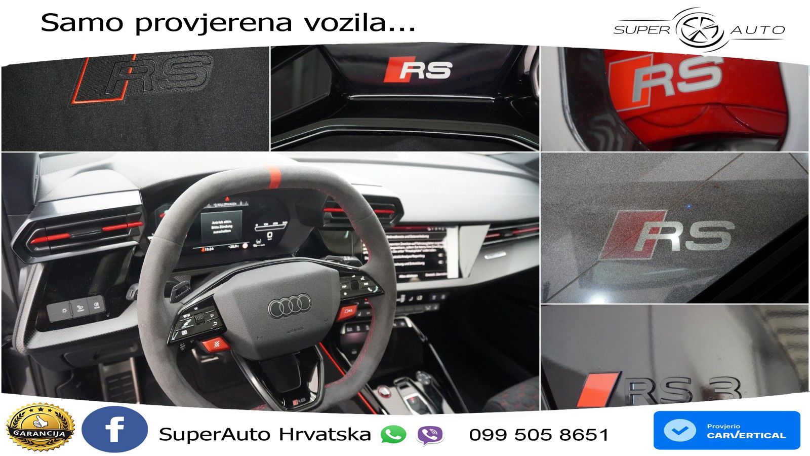 Audi RS3 Sportback 2.5 TFSI (400 KS) quattro S tronic LED+GR SJED+ACC