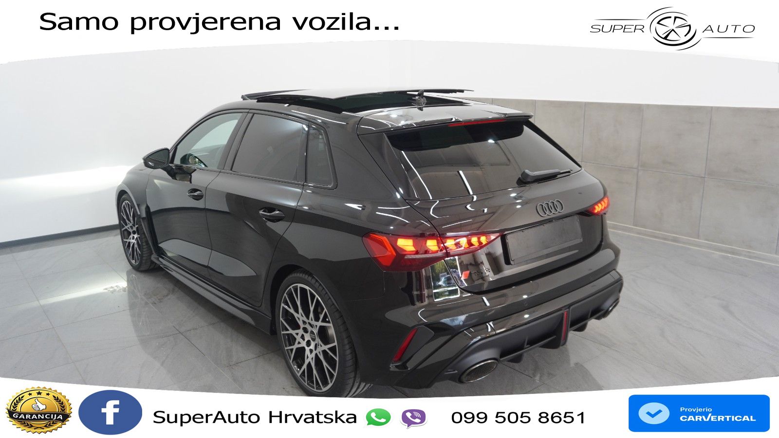 Audi RS3 Sportback 2.5 TFSI (400 KS) quattro S tronic LED+GR SJED+ACC
