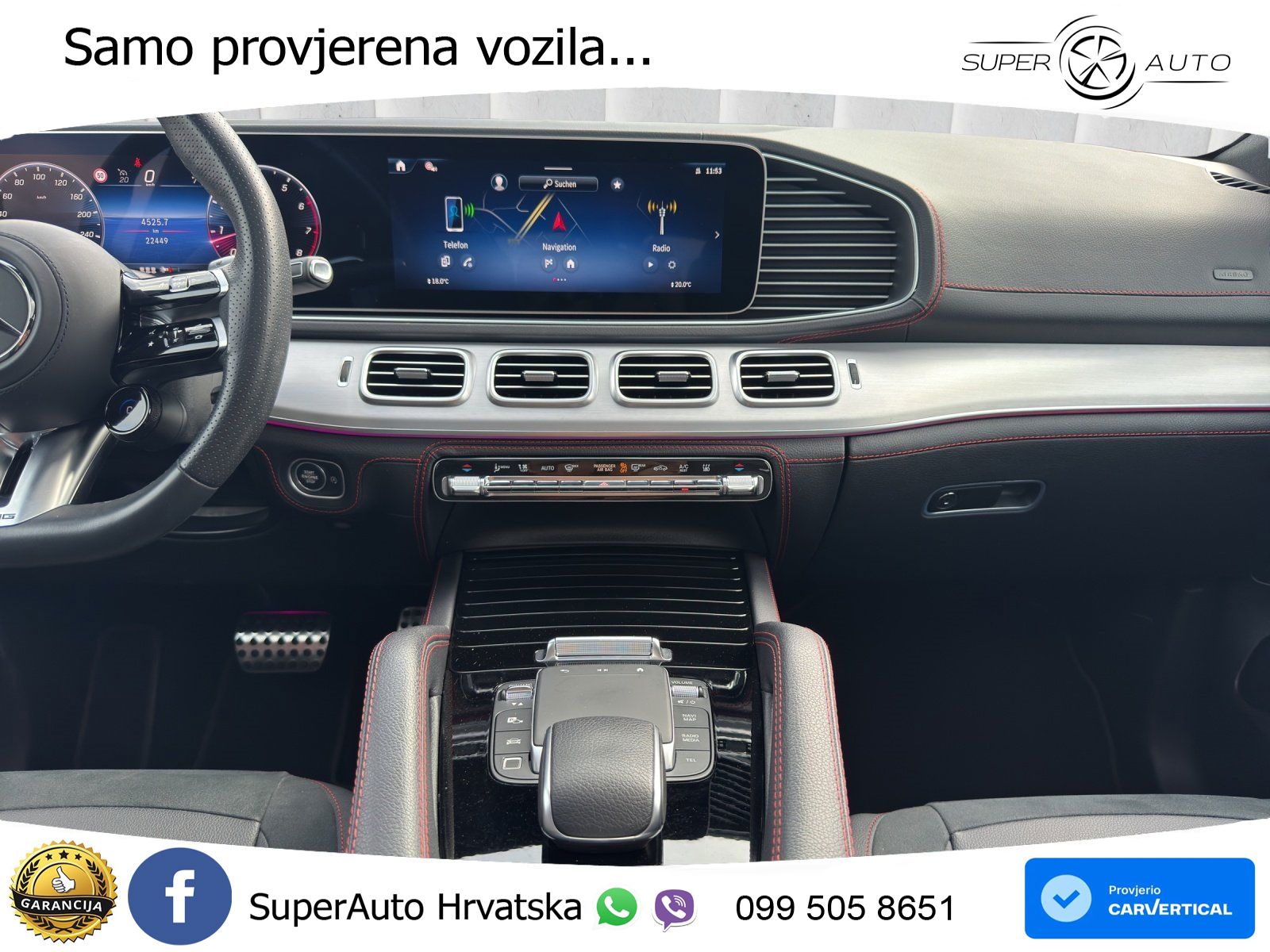Mercedes AMG GLE 53 (435 KS) EQ Boost 4MATIC+ AMG SPEEDSHIFT TCT 9G
