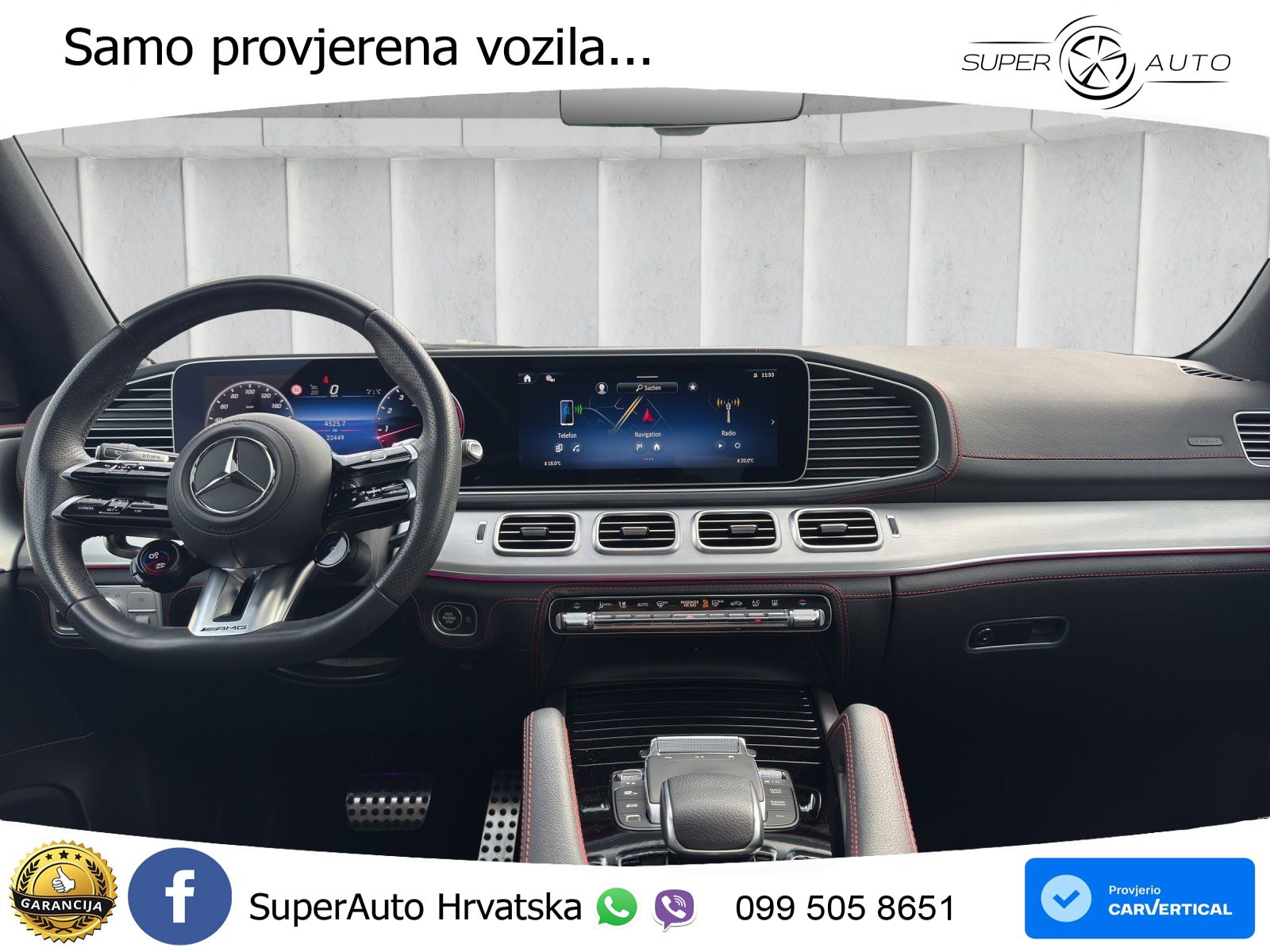 Mercedes AMG GLE 53 (435 KS) EQ Boost 4MATIC+ AMG SPEEDSHIFT TCT 9G