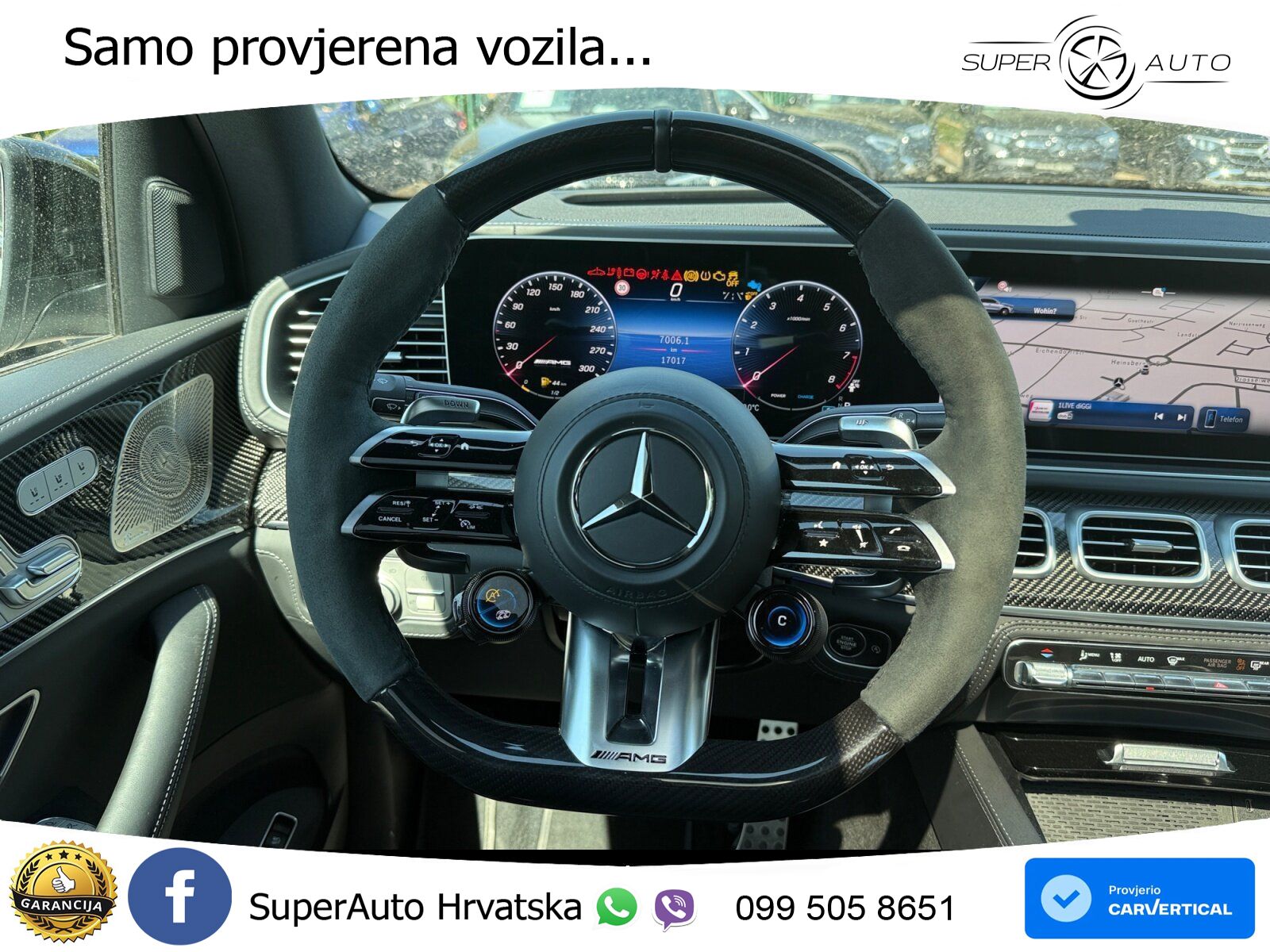 Mercedes AMG GLE 63 S V8 (612 KS) EQ Boost 4MATIC+ AMG SPEEDSHIFT TCT 9G LED+GR SJED+ACC