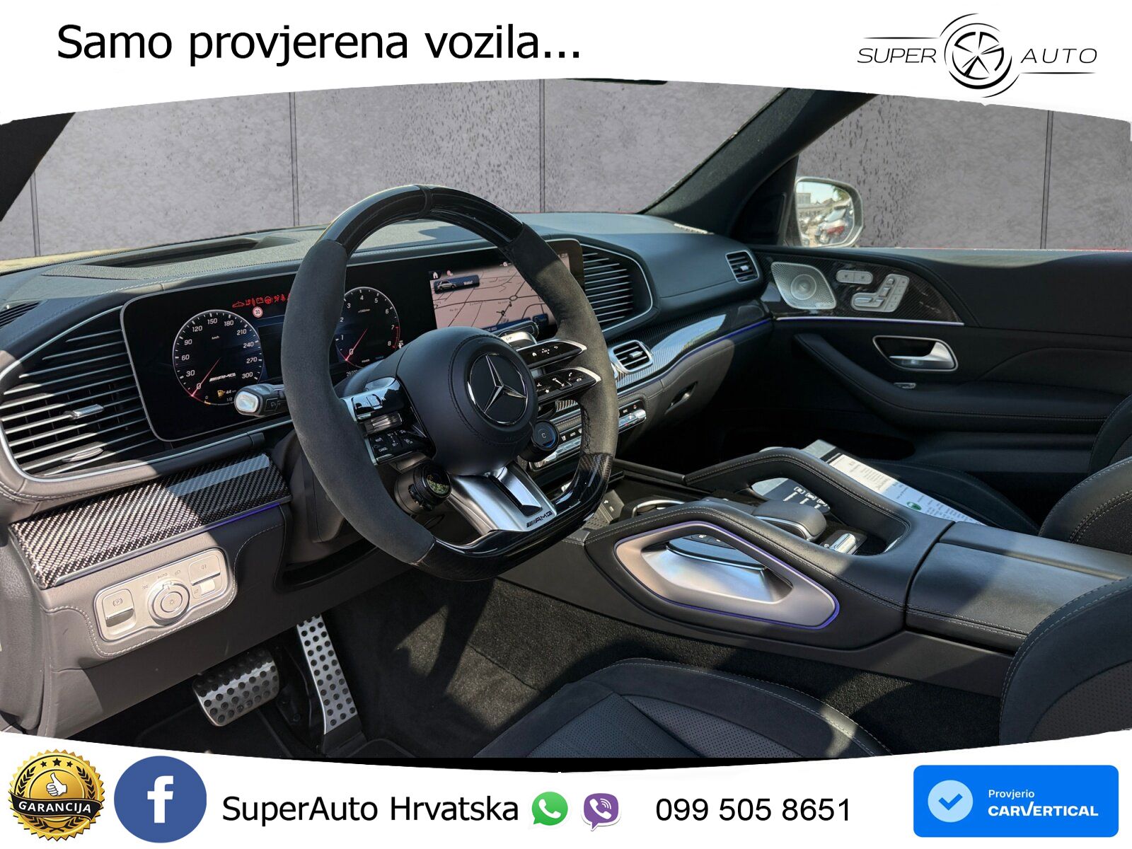 Mercedes AMG GLE 63 S V8 (612 KS) EQ Boost 4MATIC+ AMG SPEEDSHIFT TCT 9G LED+GR SJED+ACC