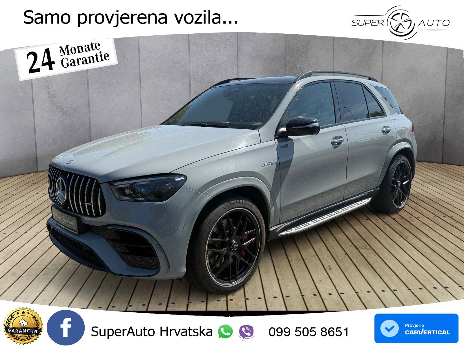 Mercedes AMG GLE 63 S V8 (612 KS) EQ Boost 4MATIC+ AMG SPEEDSHIFT TCT 9G LED+GR SJED+ACC