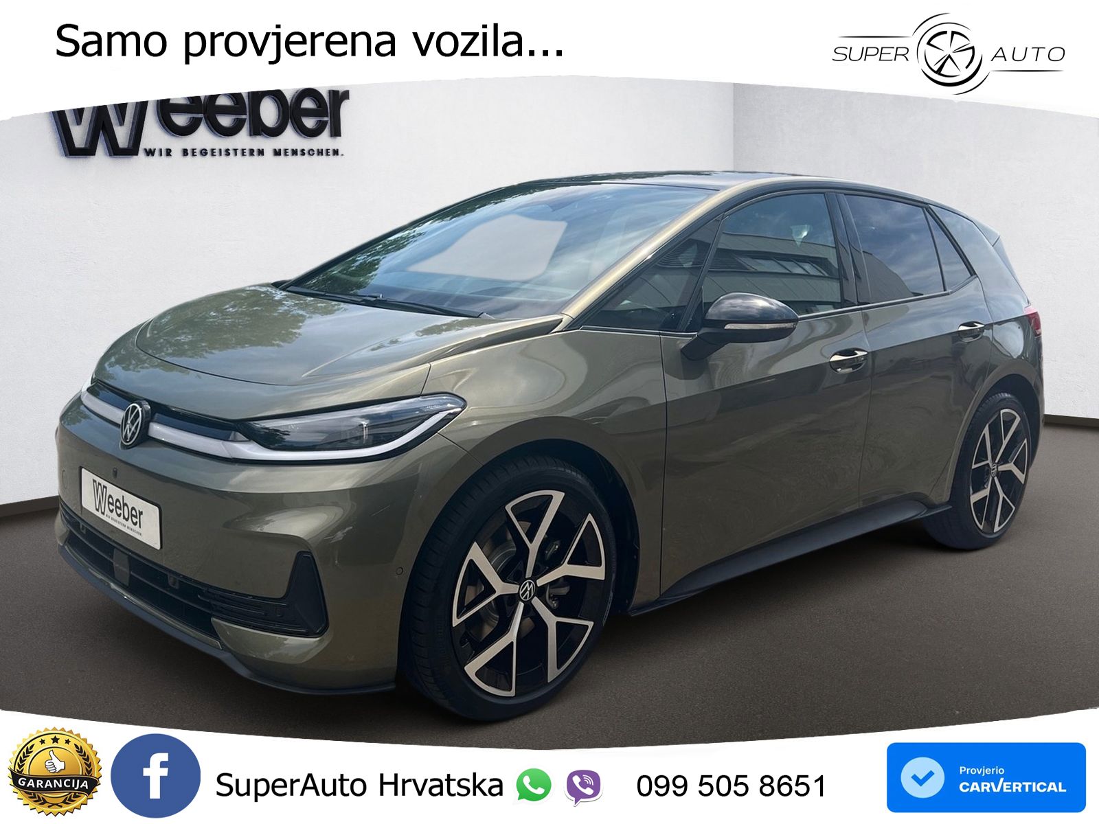 Volkswagen ID.3 79 kWh (231 KS) LED+GR SJED+ACC