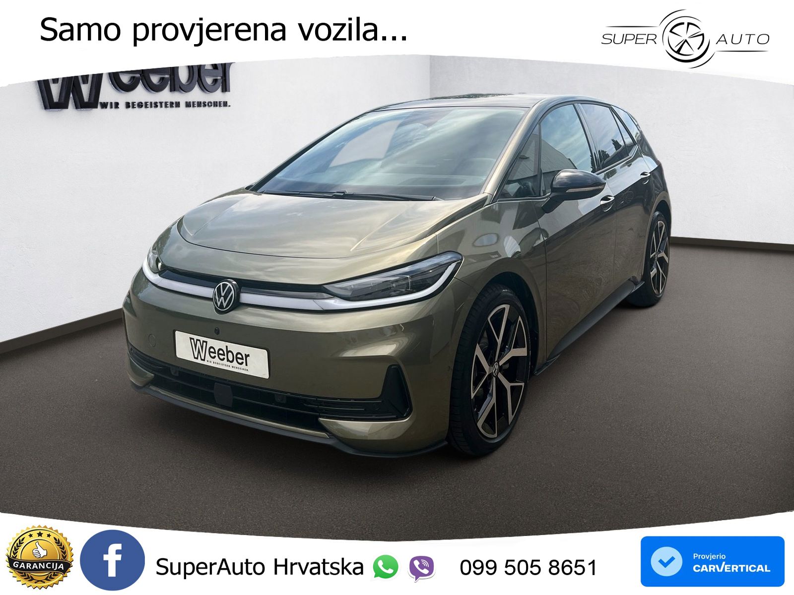 Volkswagen ID.3 79 kWh (231 KS) LED+GR SJED+ACC