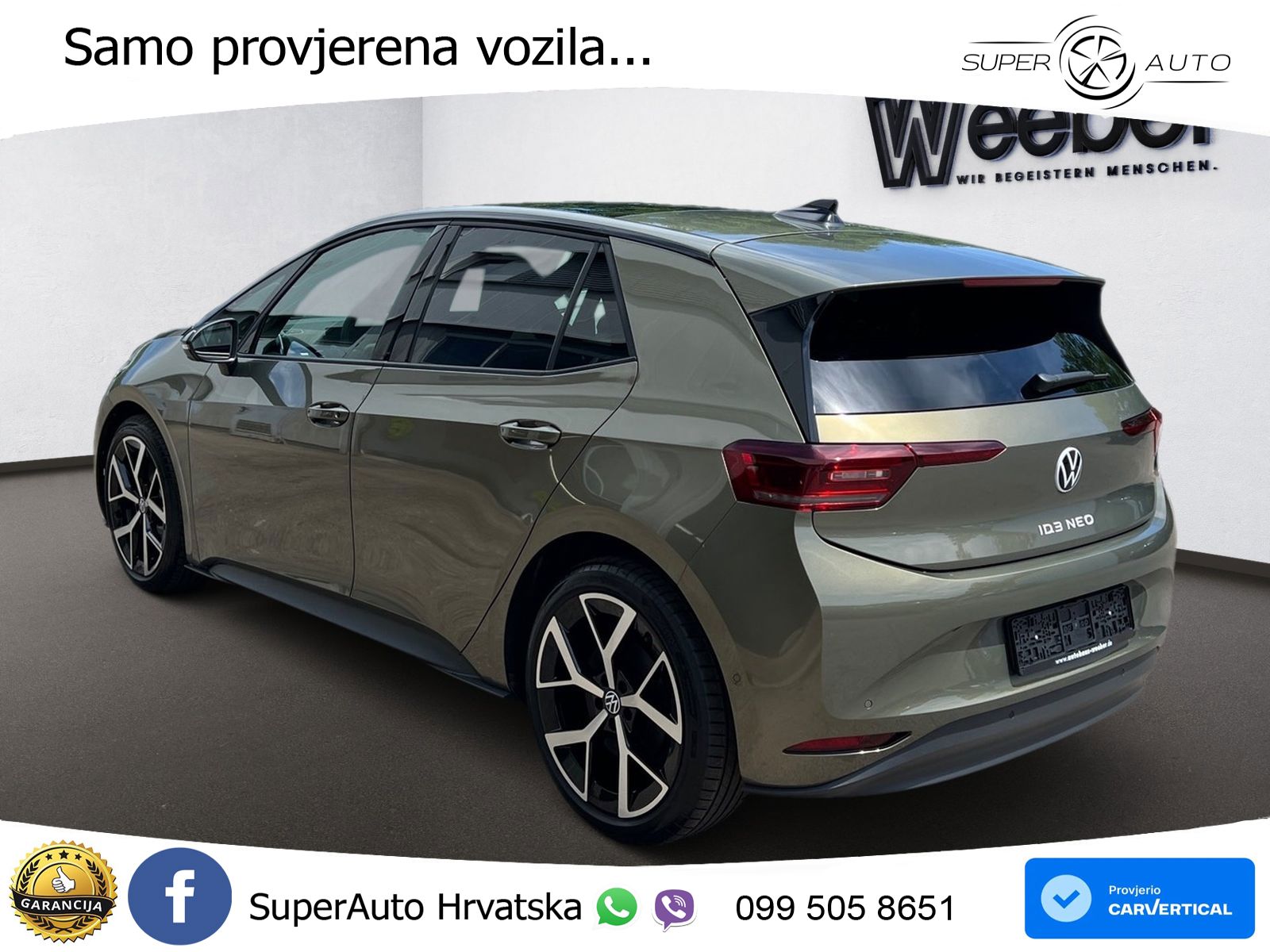 Volkswagen ID.3 79 kWh (231 KS) LED+GR SJED+ACC