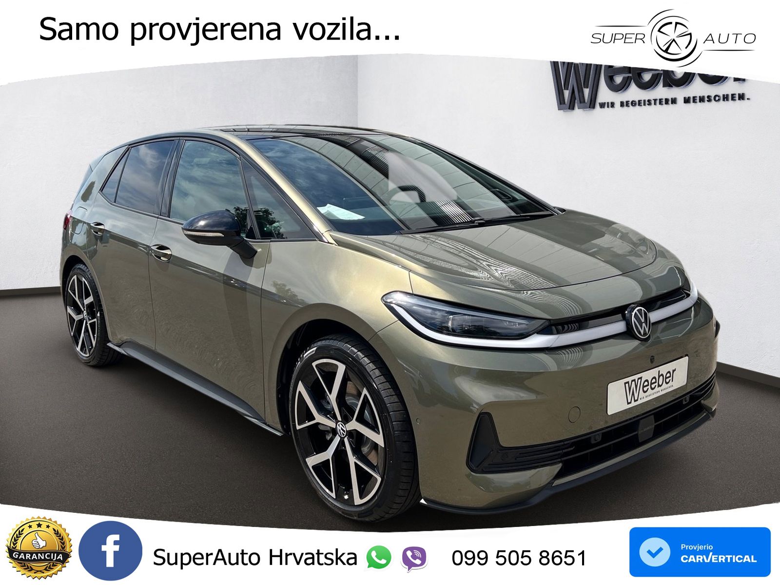 Volkswagen ID.3 79 kWh (231 KS) LED+GR SJED+ACC
