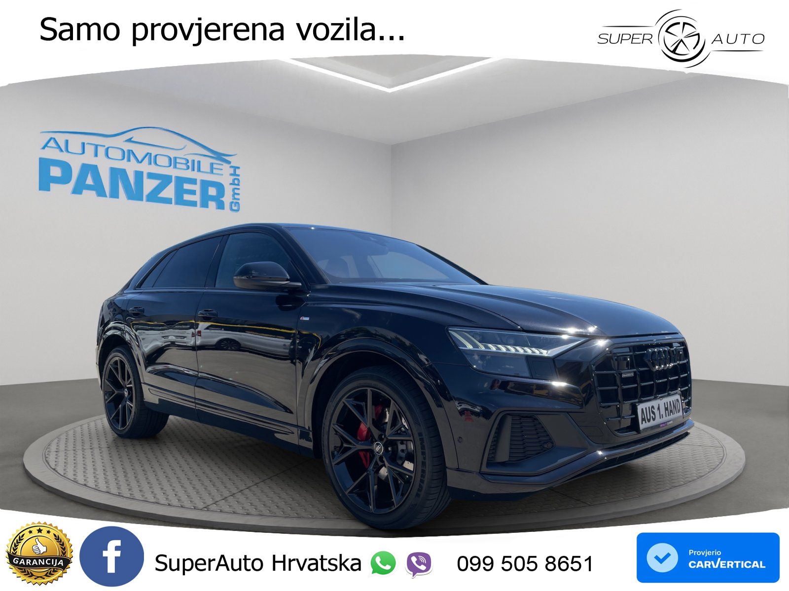 Audi Q8 50 TDI V6 (286 KS) quattro Tiptronic