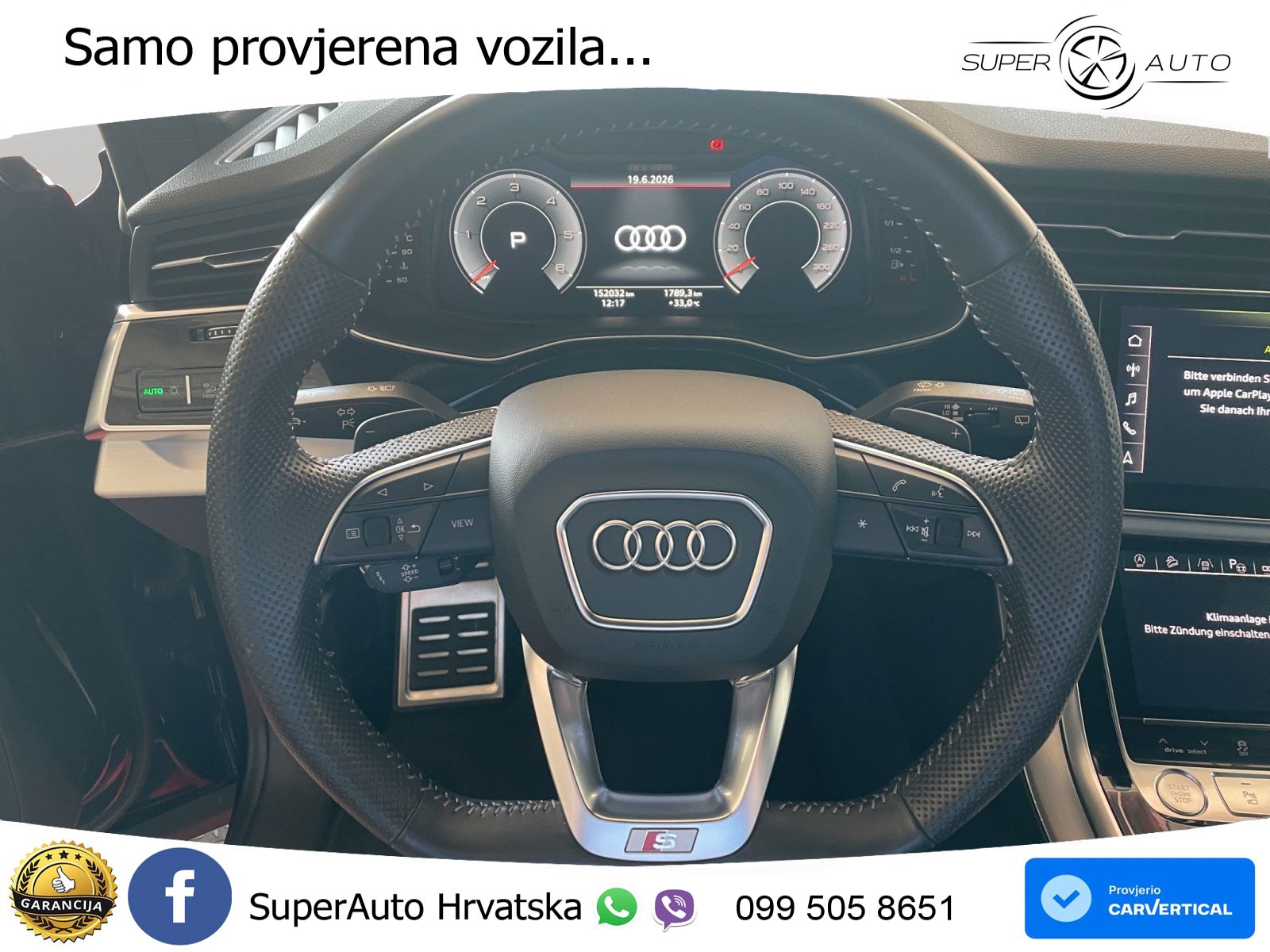 Audi Q8 50 TDI V6 (286 KS) quattro Tiptronic